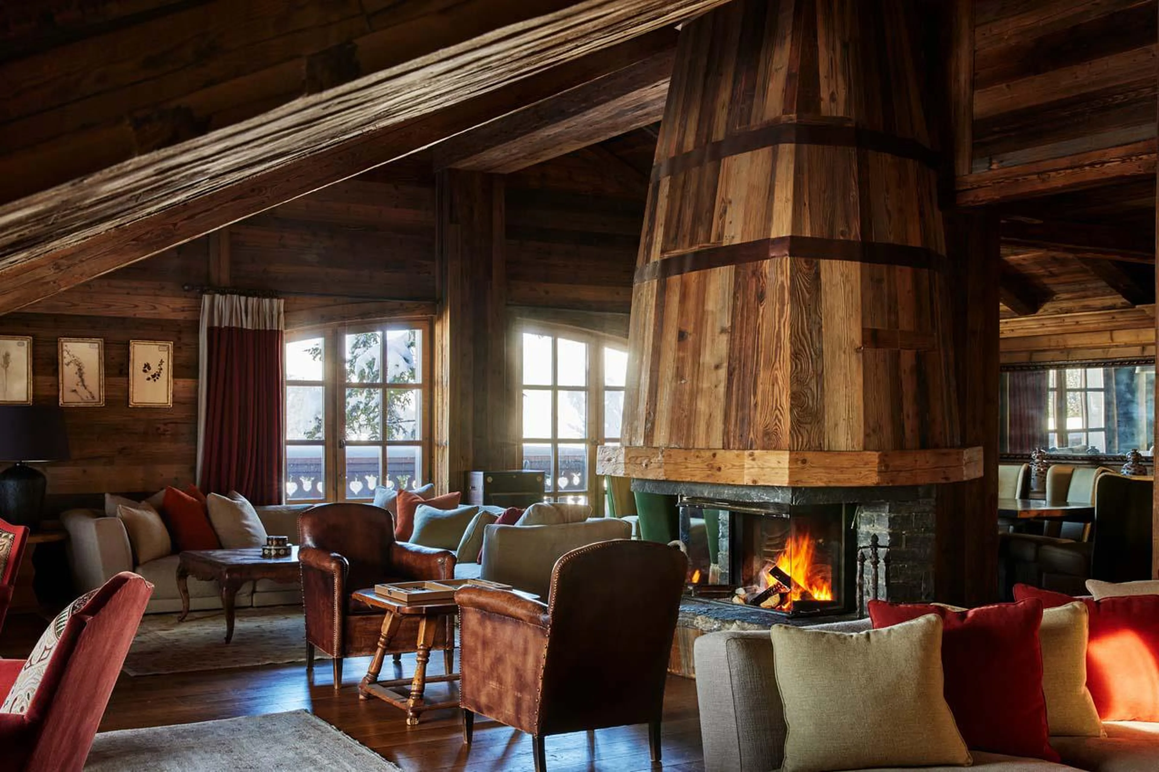 Old barn skilfully renovated to become luxury Chalet Ormello in Courchevel 1850