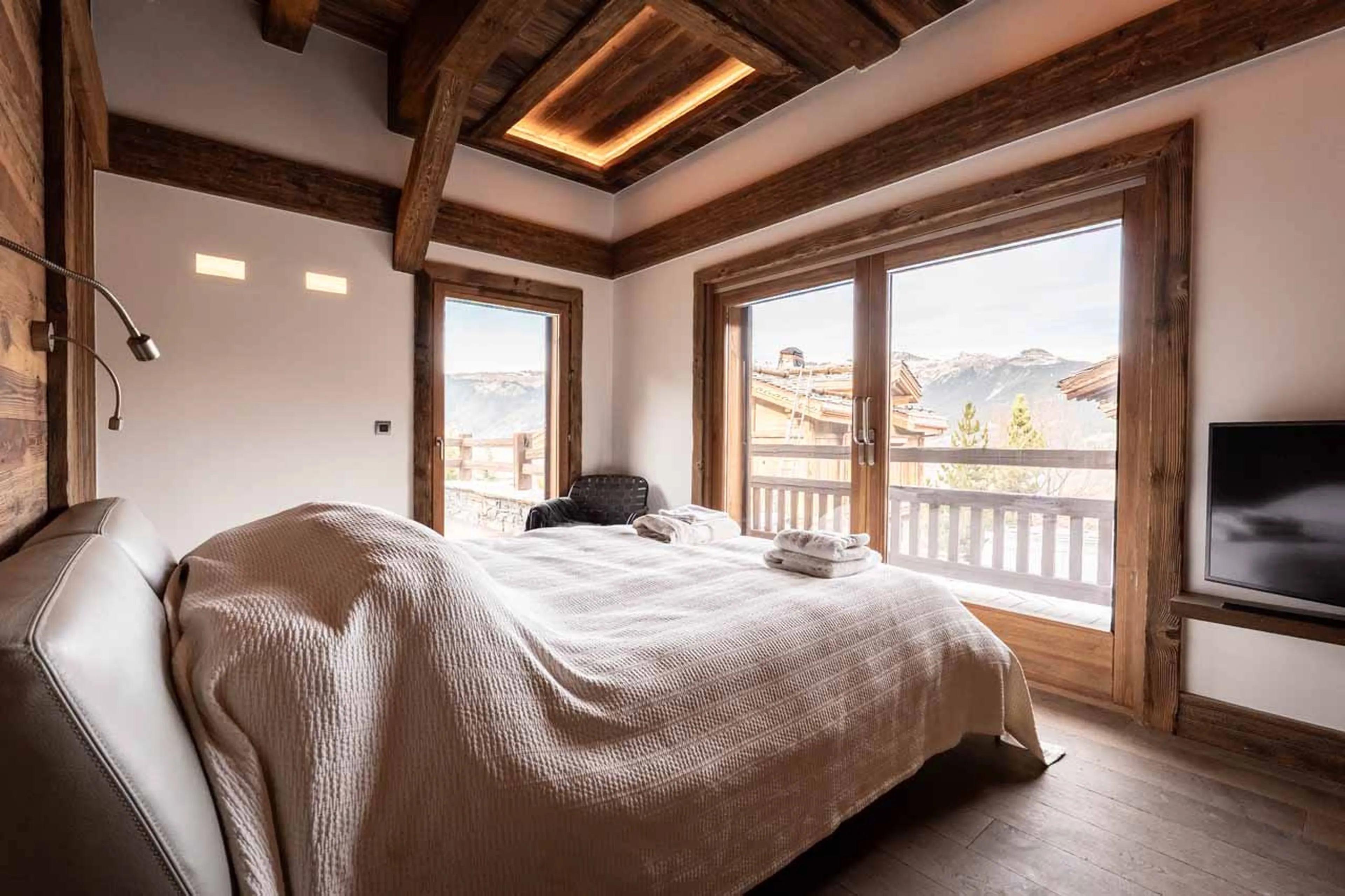Bedroom 3 at Chalet Orrana in Courchevel 1550