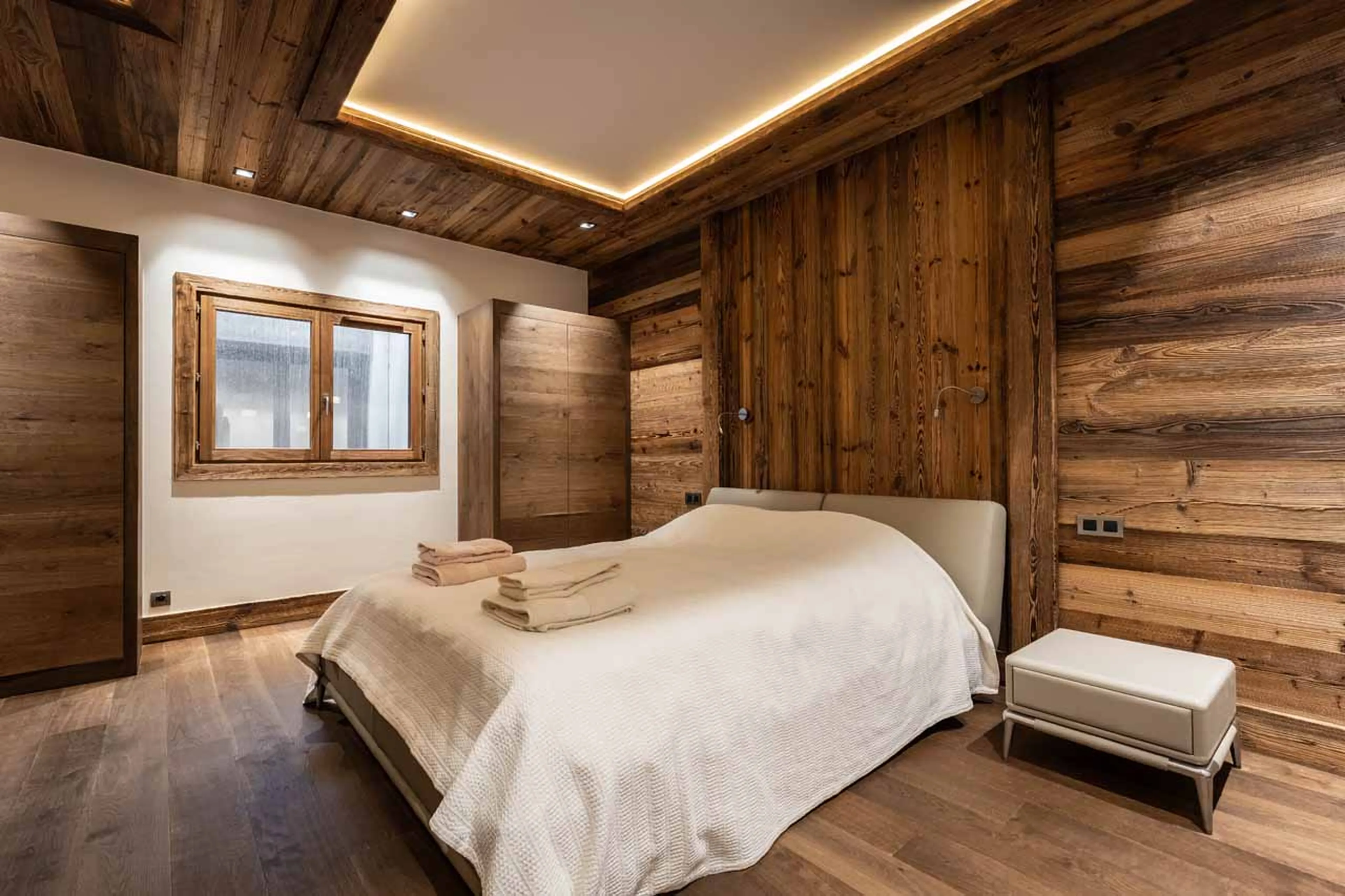 Bedroom 4 at Chalet Orrana in Courchevel 1550