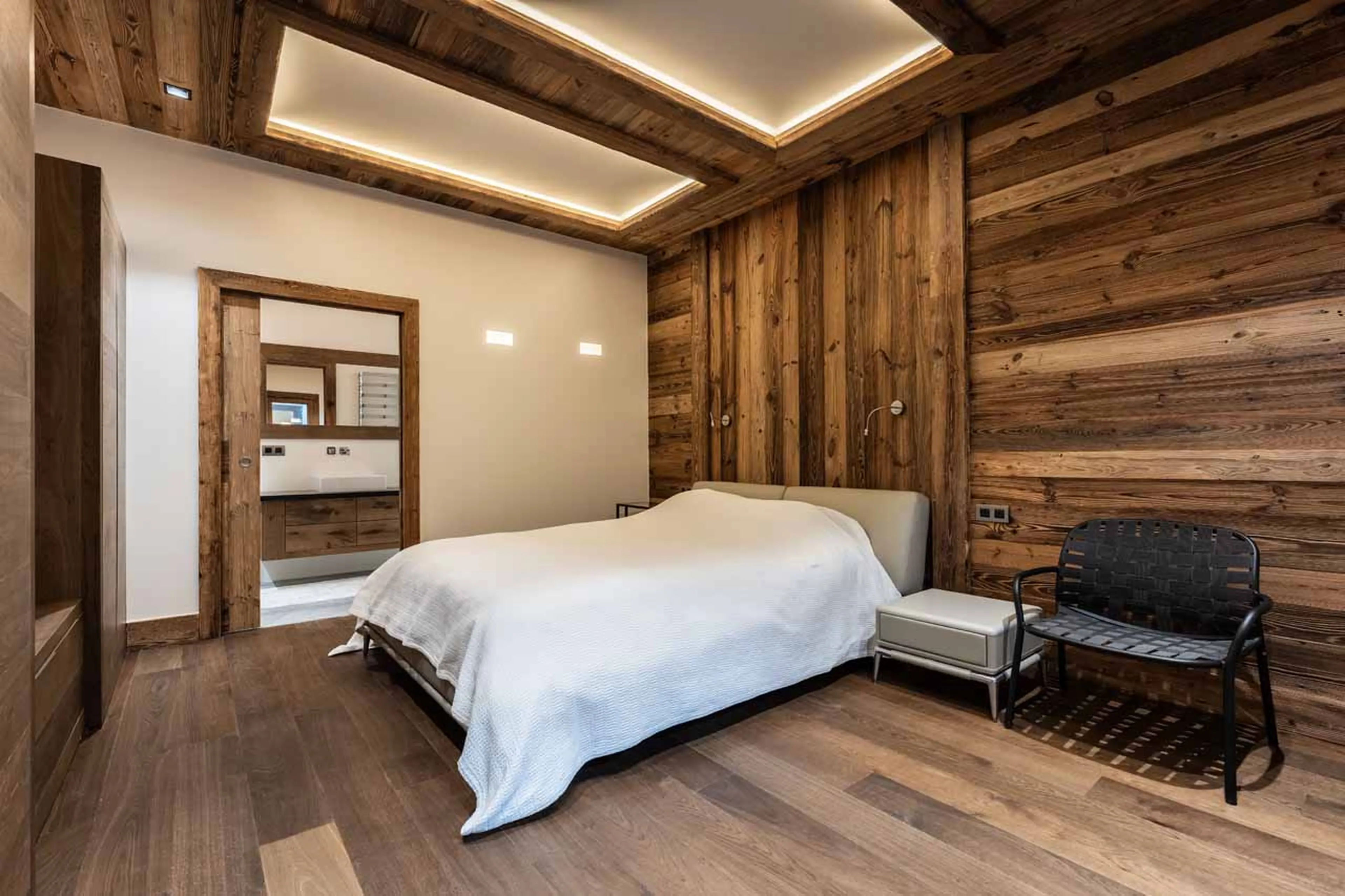 Bedroom 5 at Chalet Orrana in Courchevel 1550