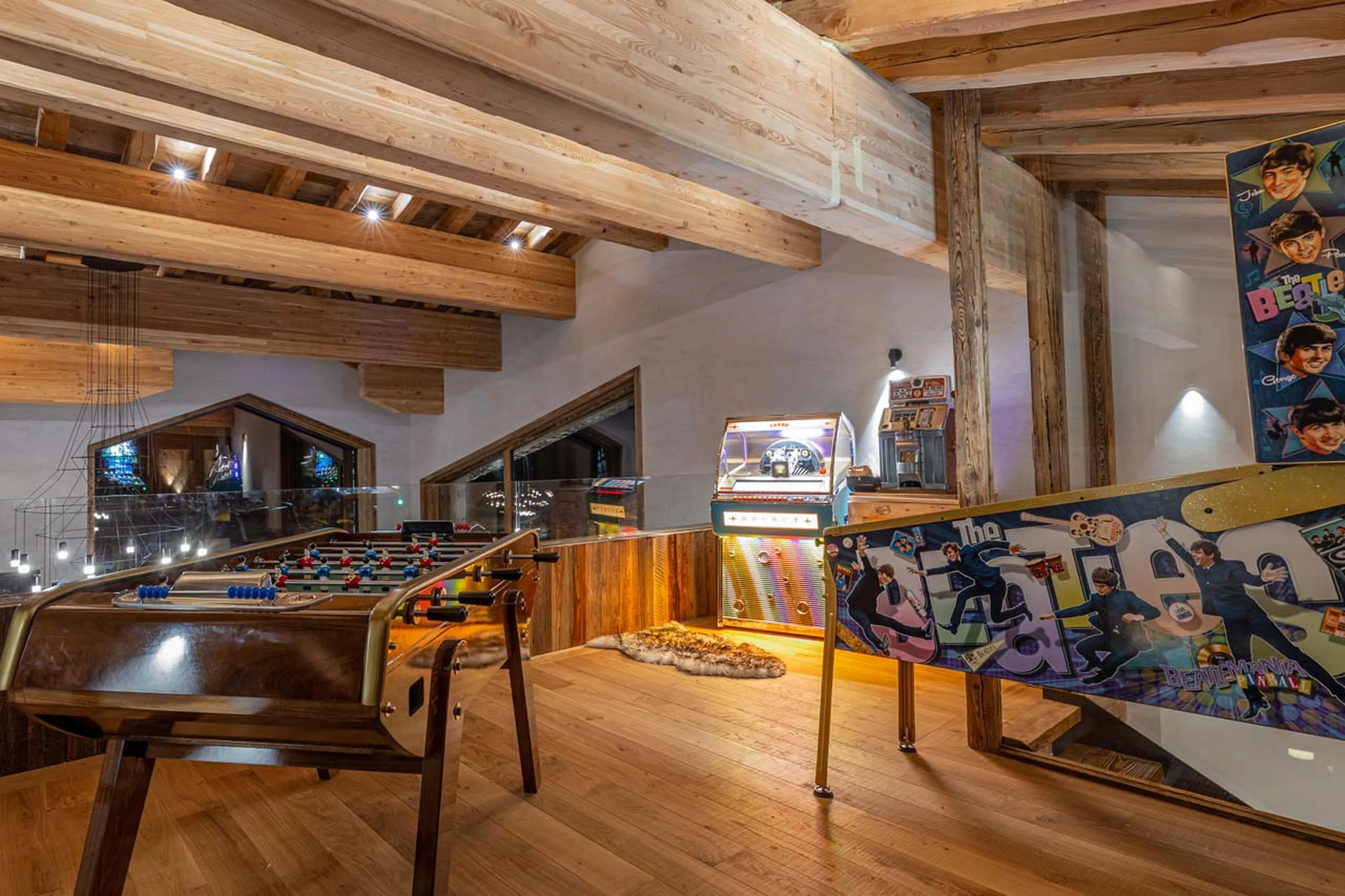 Second games room at Chalet Les Ours in Val d'Isere