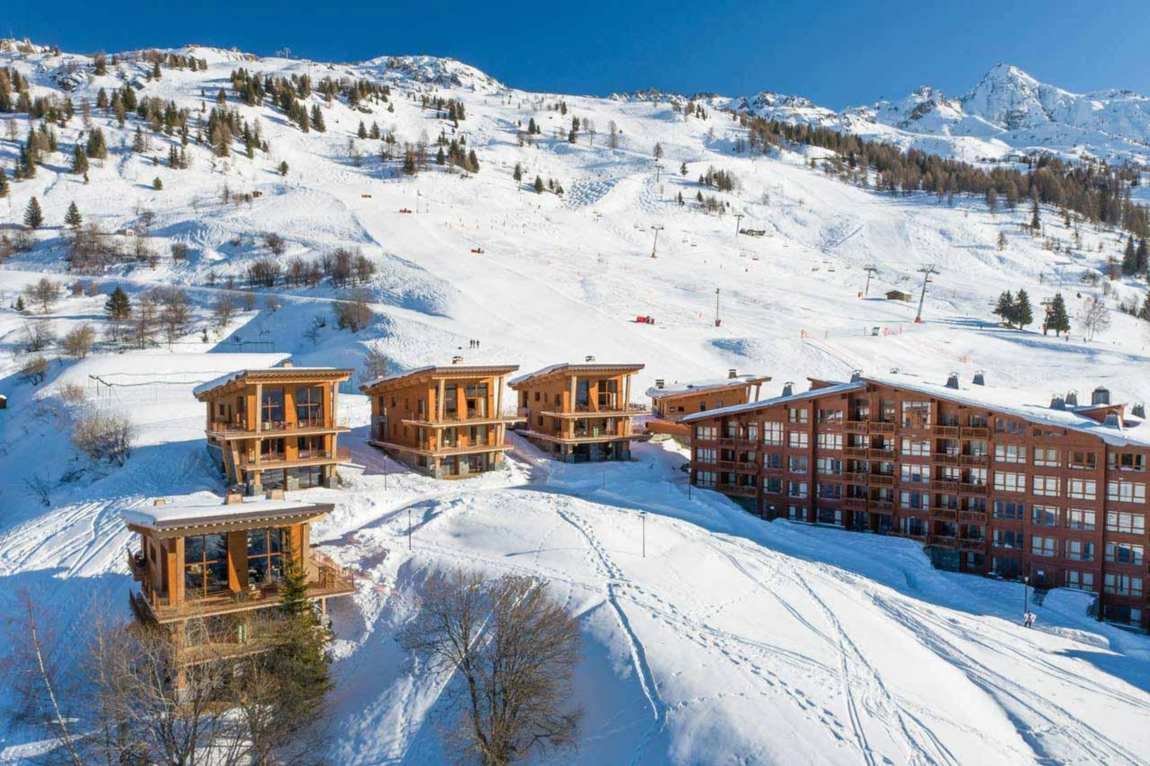 Mille 8 chalets in Les Arcs