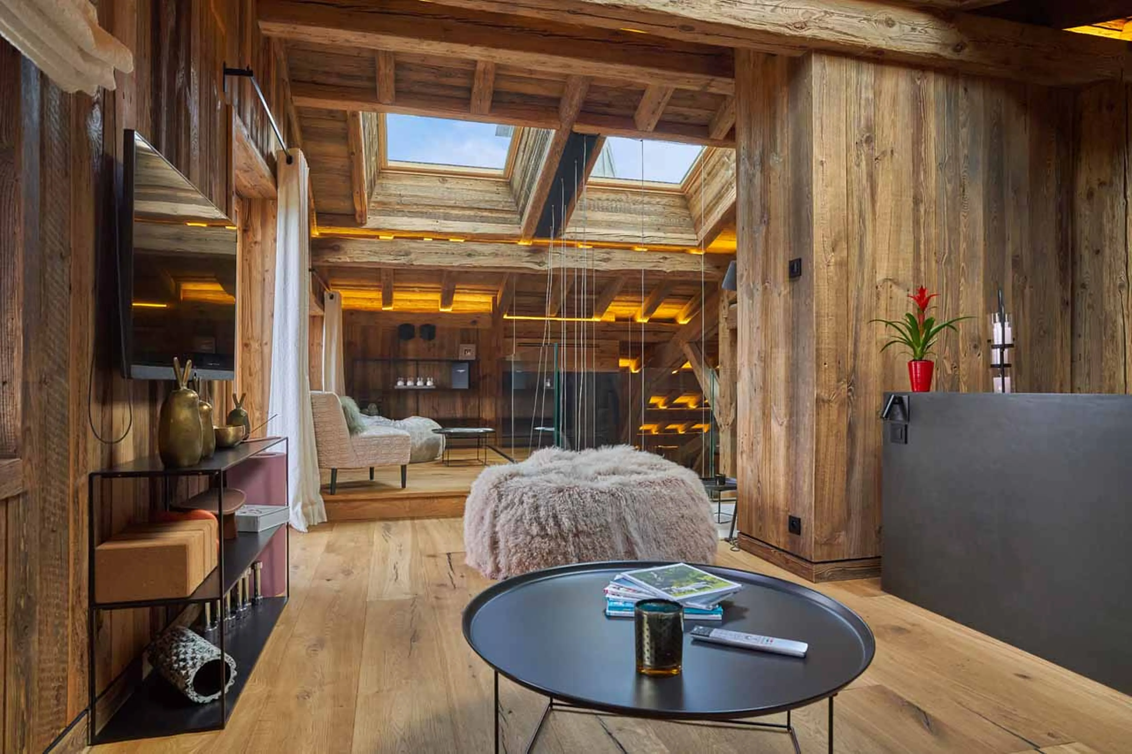 Mezzanine at Chalet Otoctone in Megeve