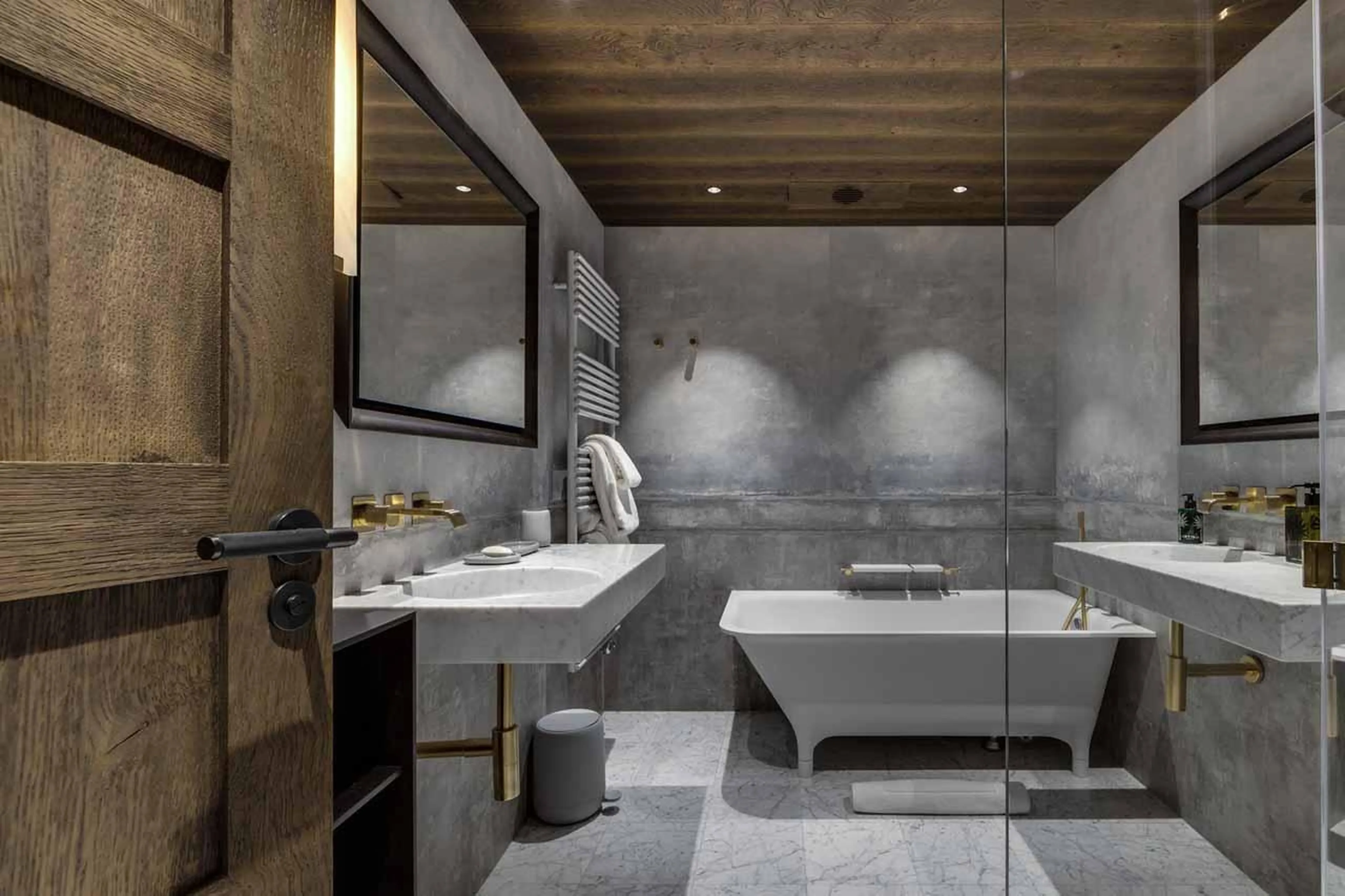 Bathroom five at Chalet Ottawa in Val d'Isere