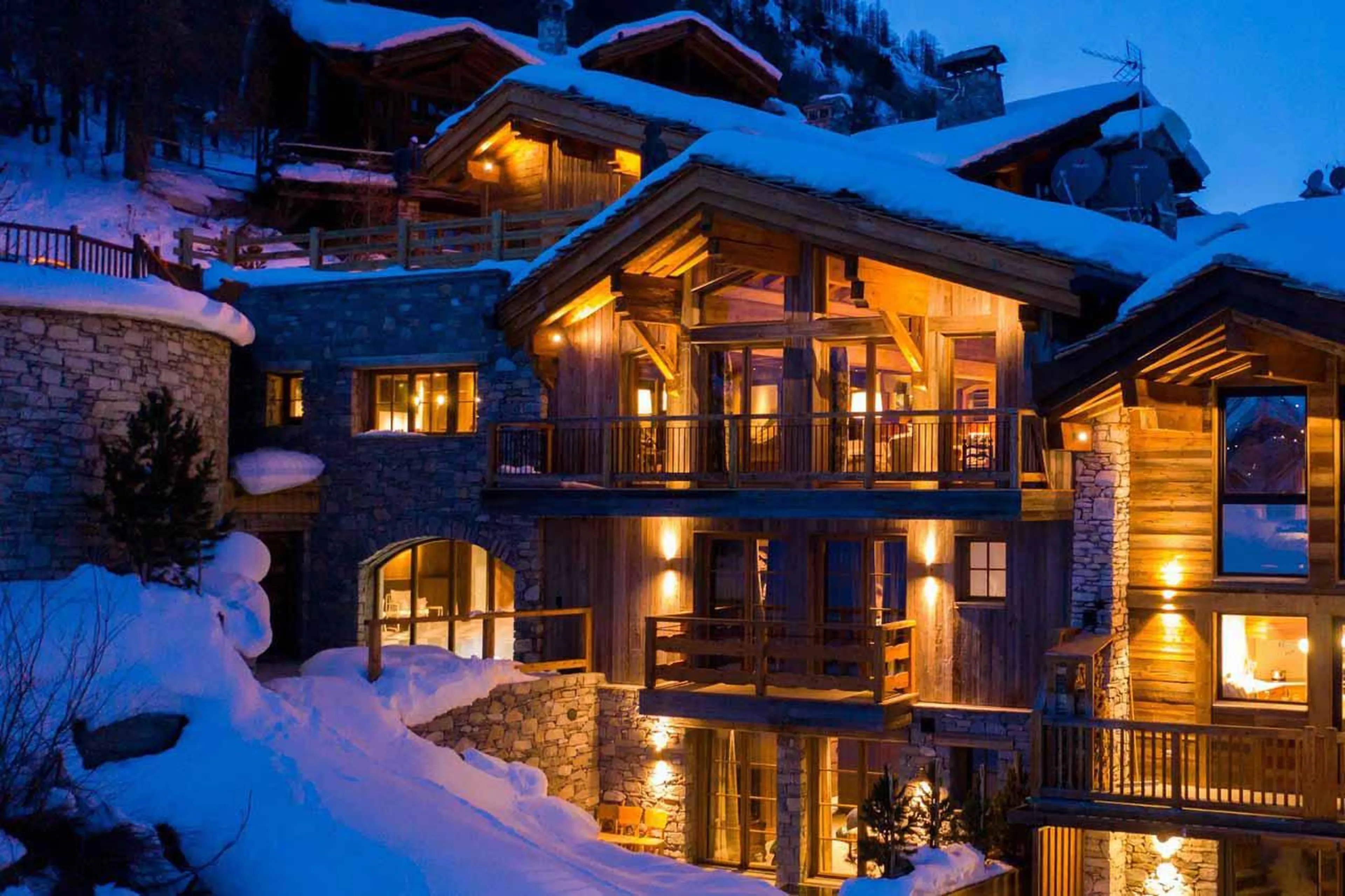 Exterior of Chalet Ottawa in Val d'Isere