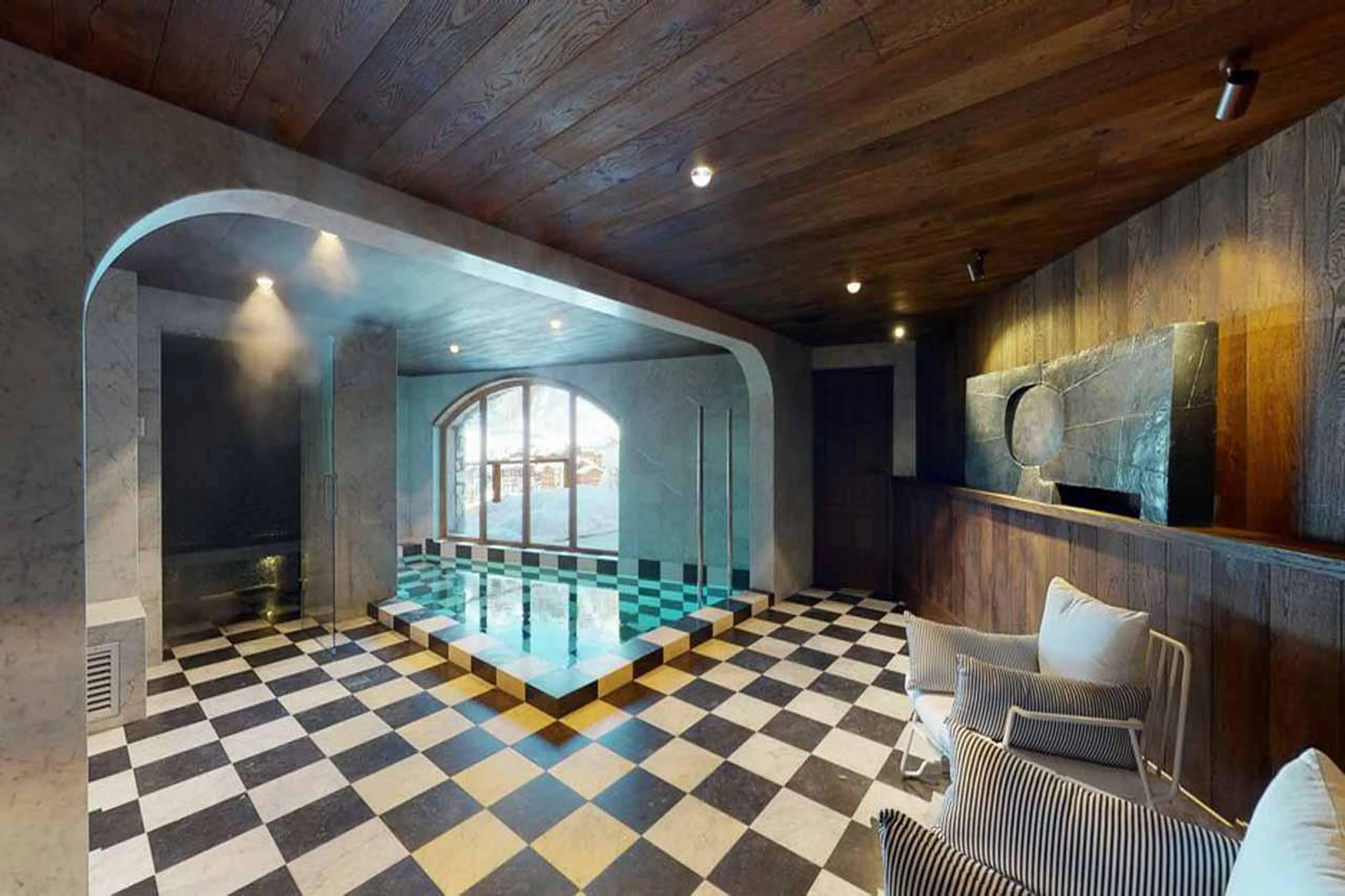 Spa area at Chalet Ottawa in Val d'Isere