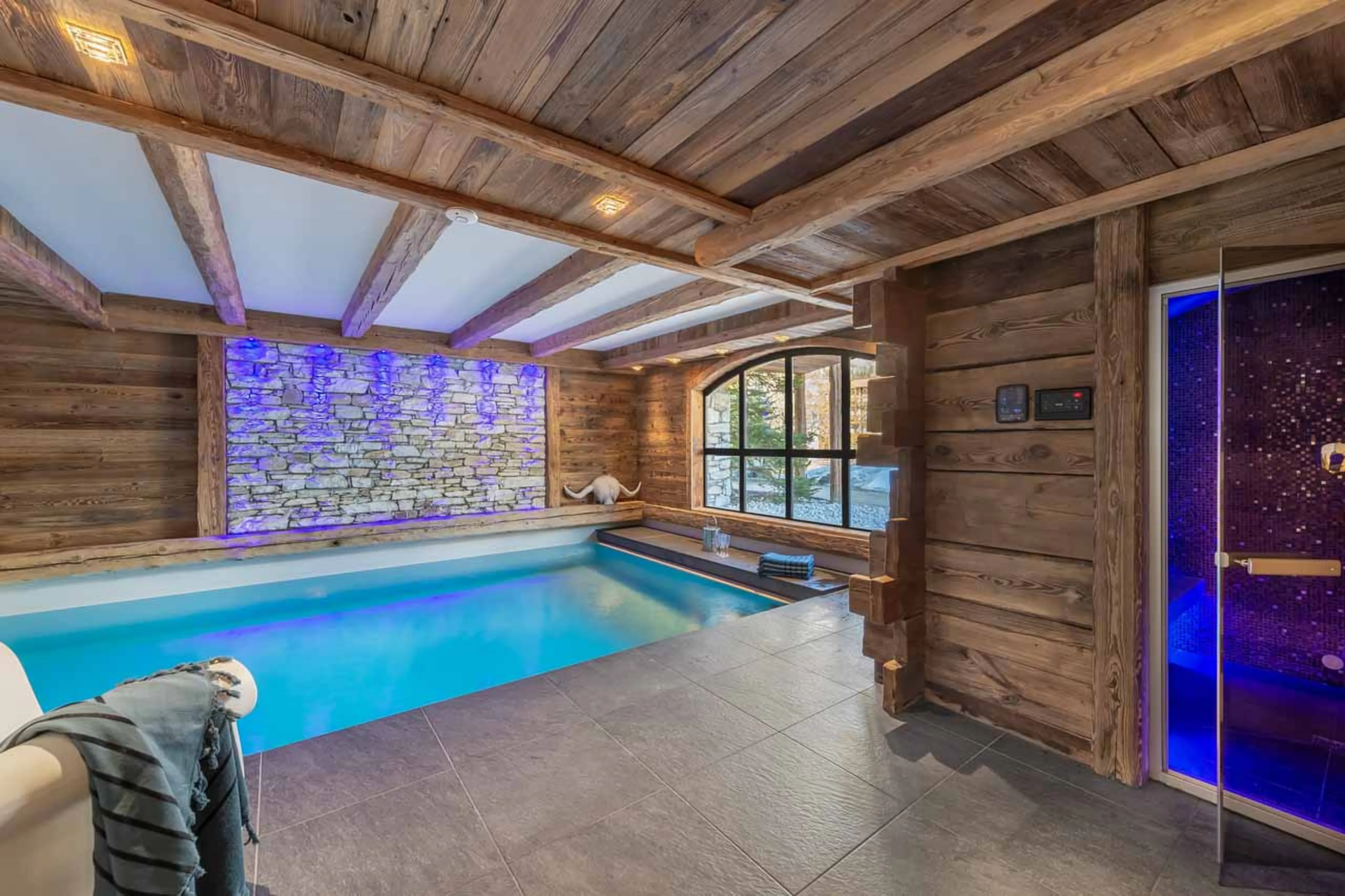 Spa at Chalet Le Papillon in Val d'Isere