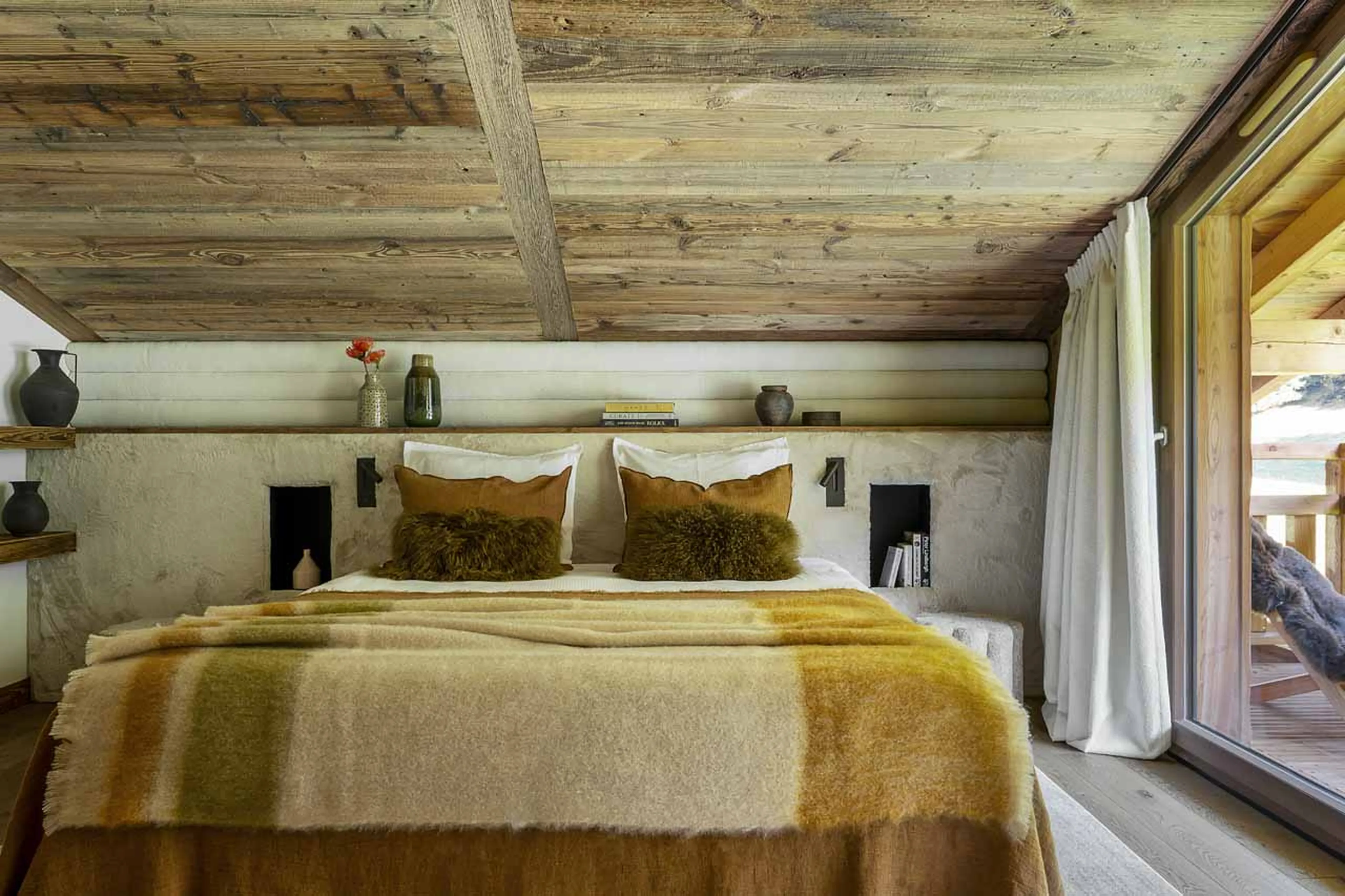 Bedroom 1 at Chalet Patagonia in Chamonix