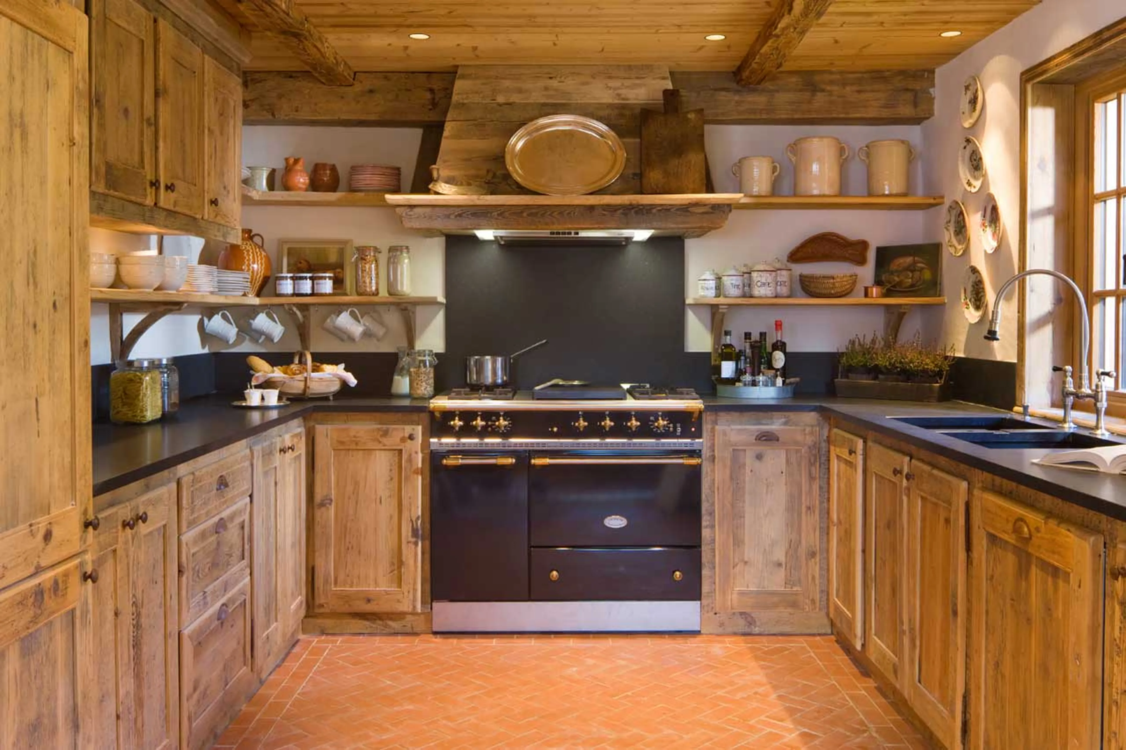 Kitchen at Chalet Pelerin in Le Miroir
