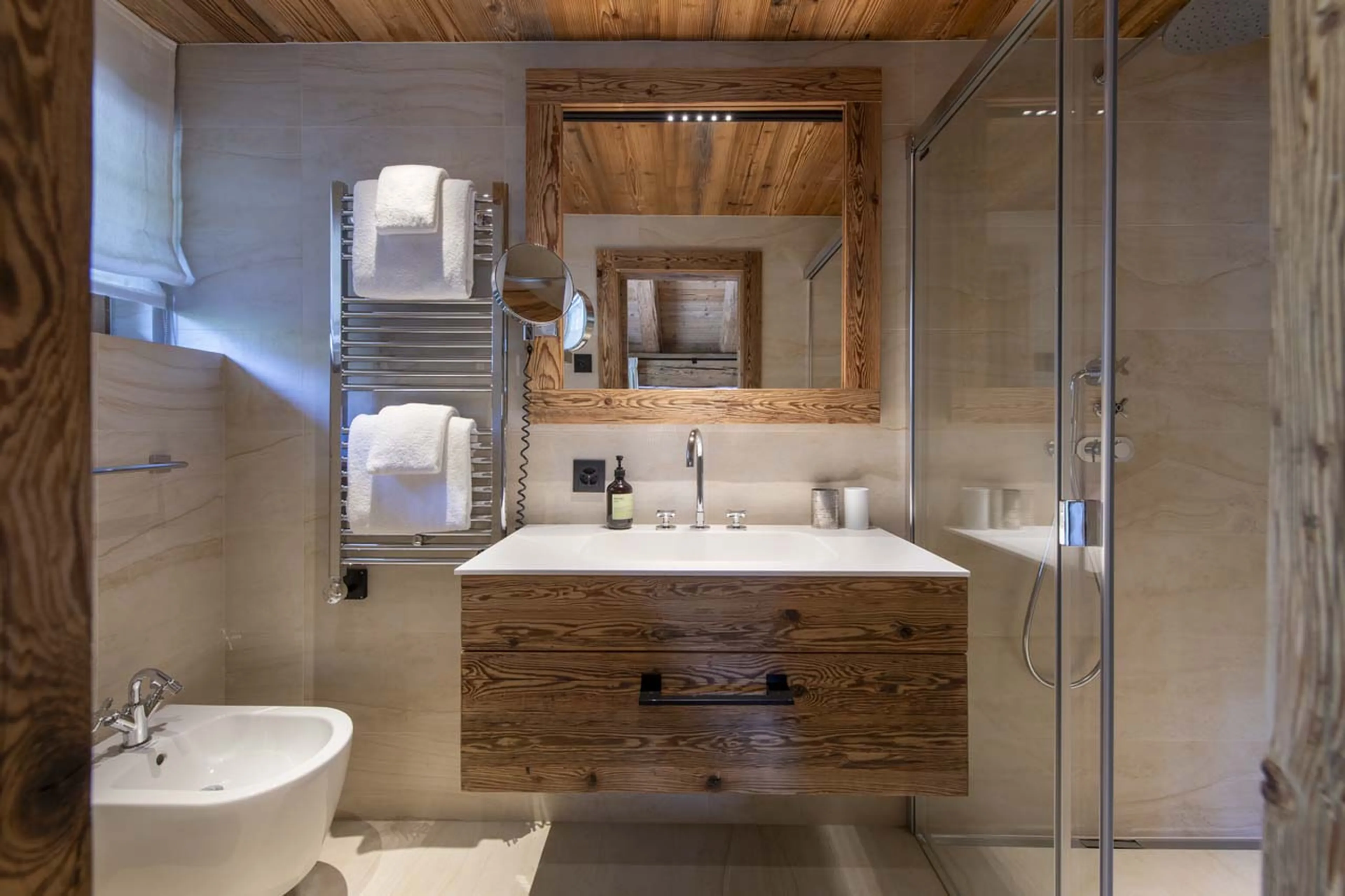 Shower room 2 at Chalet Peter Pan in Verbier