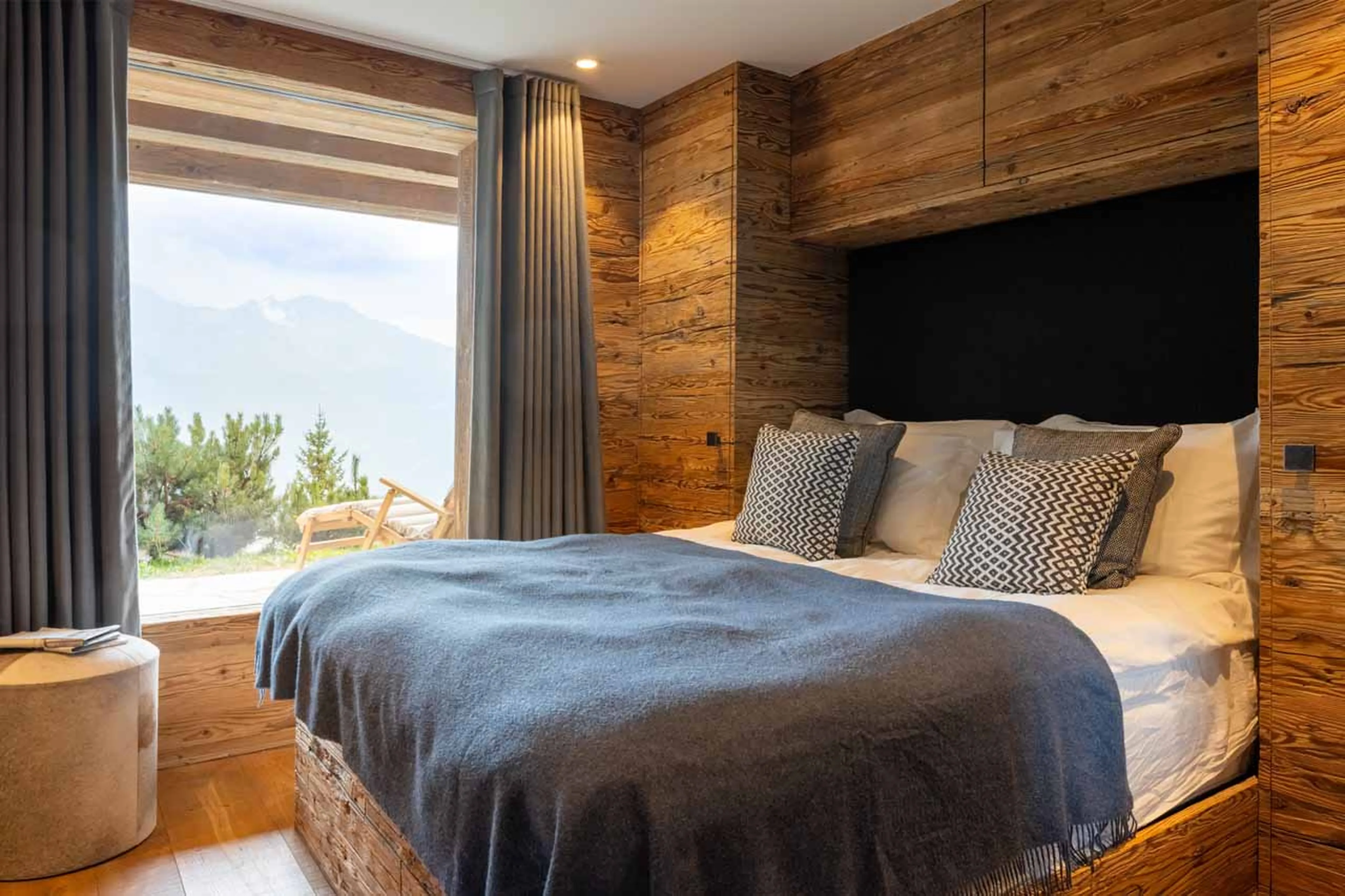 Bedroom 4 at Chalet Petheo in Verbier