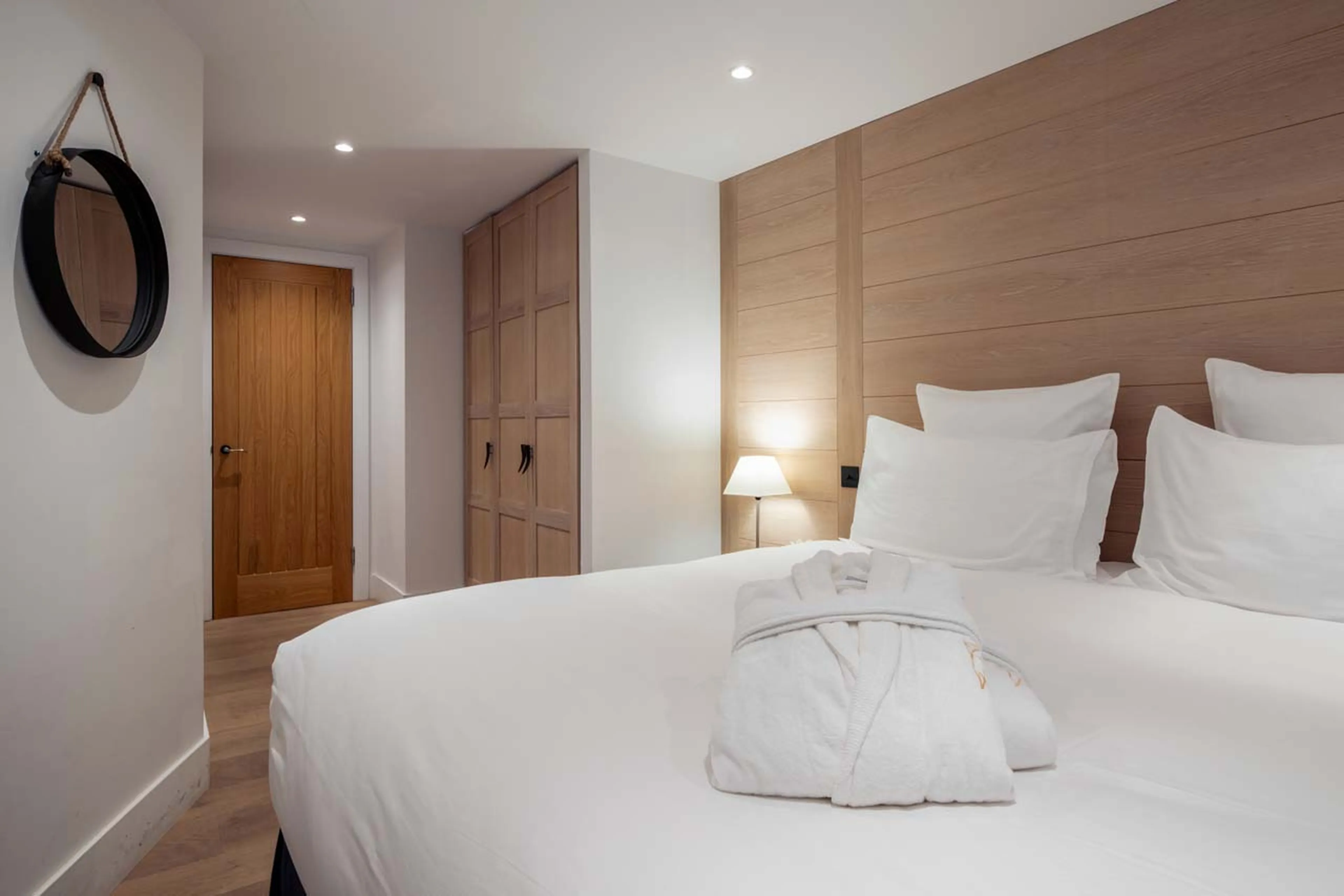 Double bedroom in Chalet Pierremont, Courchevel Le Praz