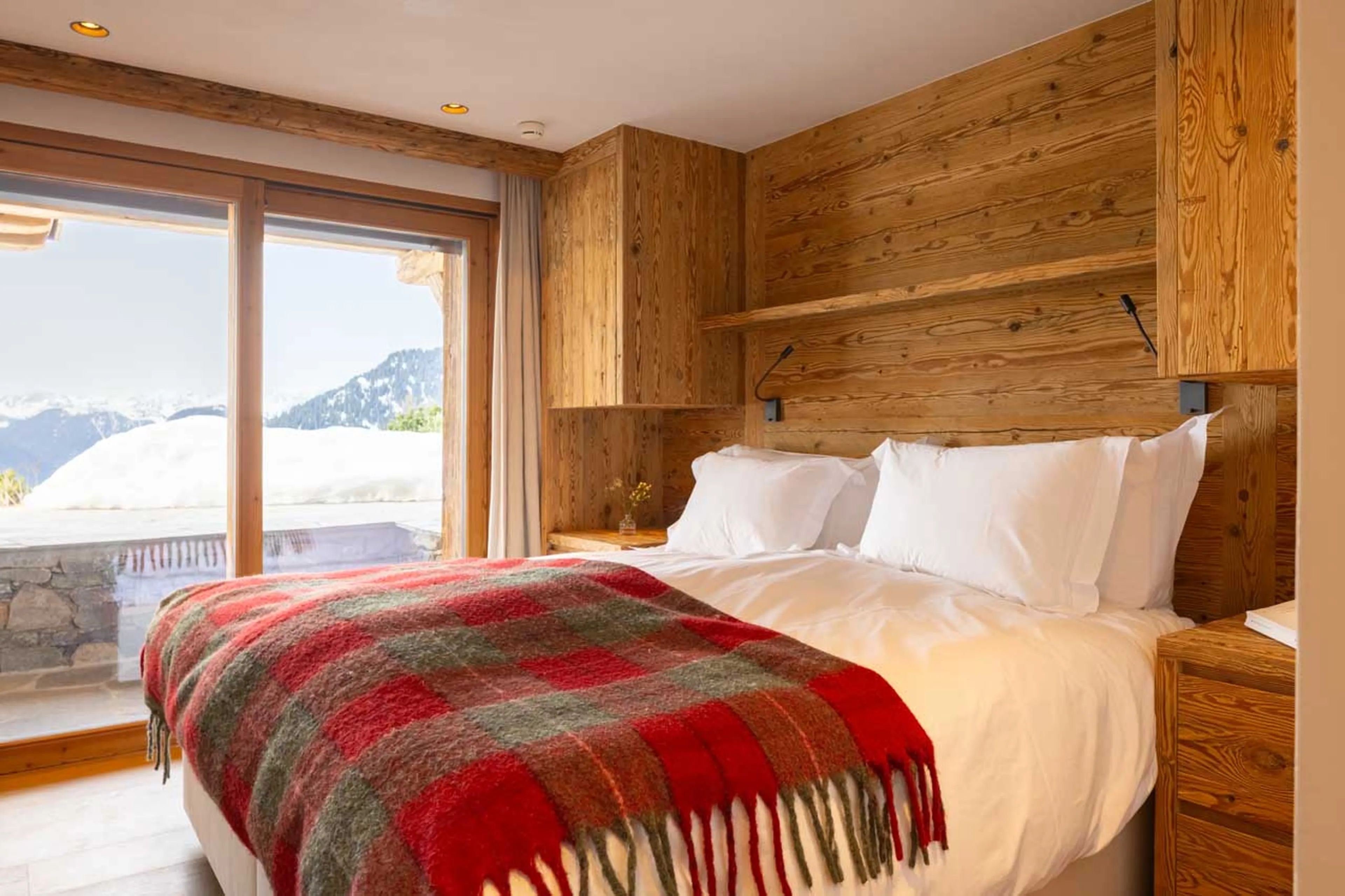 Bedroom 2 at Chalet Pierrier in Verbier