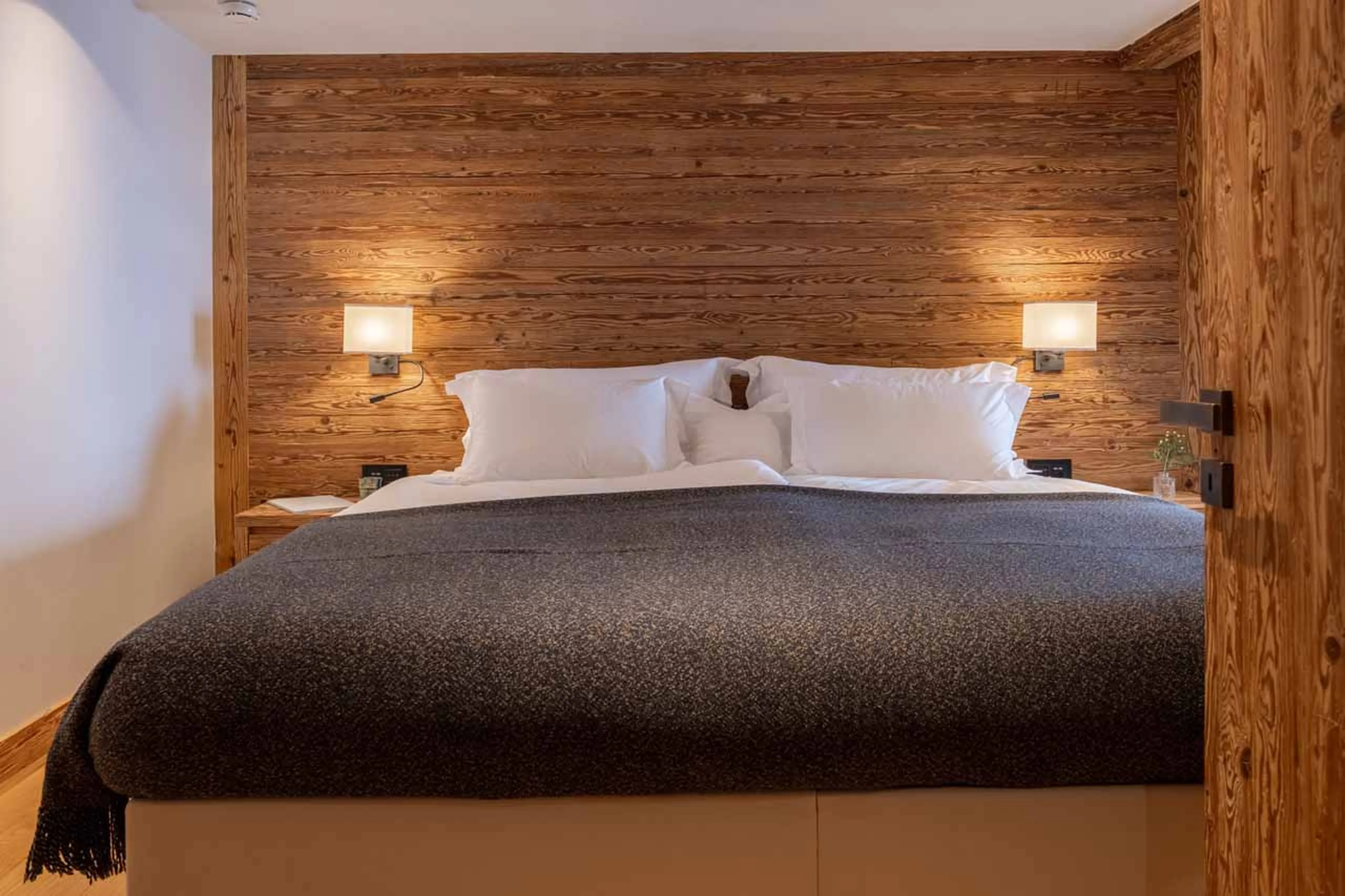 Bedroom 4 at Chalet Pierrier in Verbier
