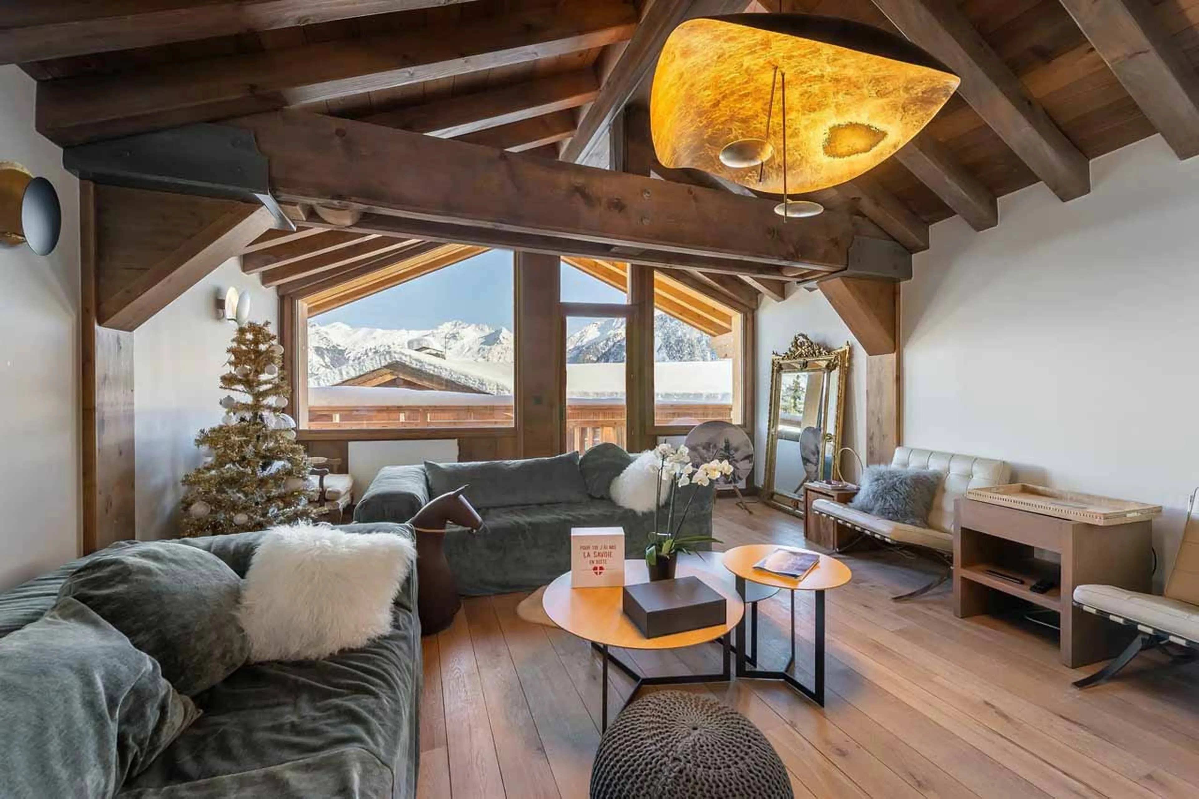 Living area of Chalet Prosper in Courchevel 1550