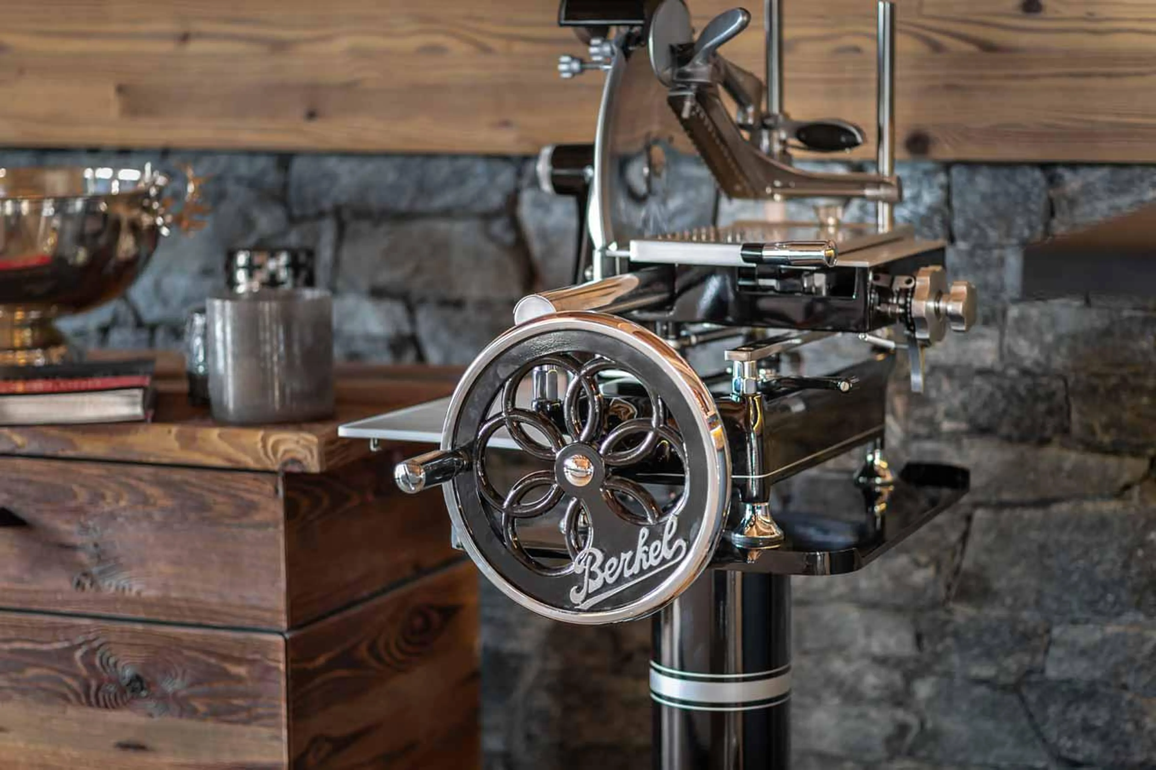 Meat grinder at  Chalet Pure Black Crystal in St Martin de Belleville