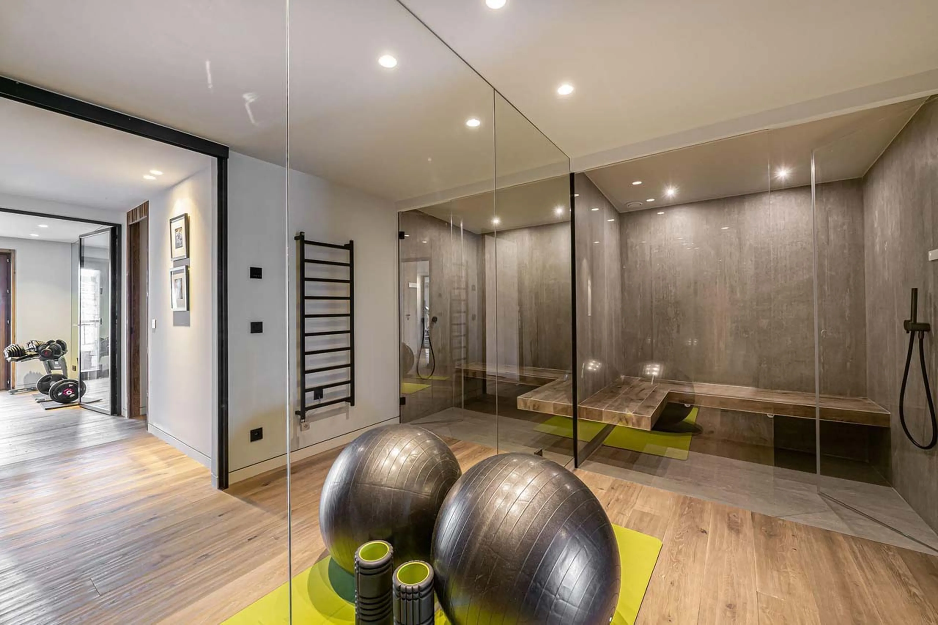 Hammam at Chalet Quebec in St Martin de Belleville