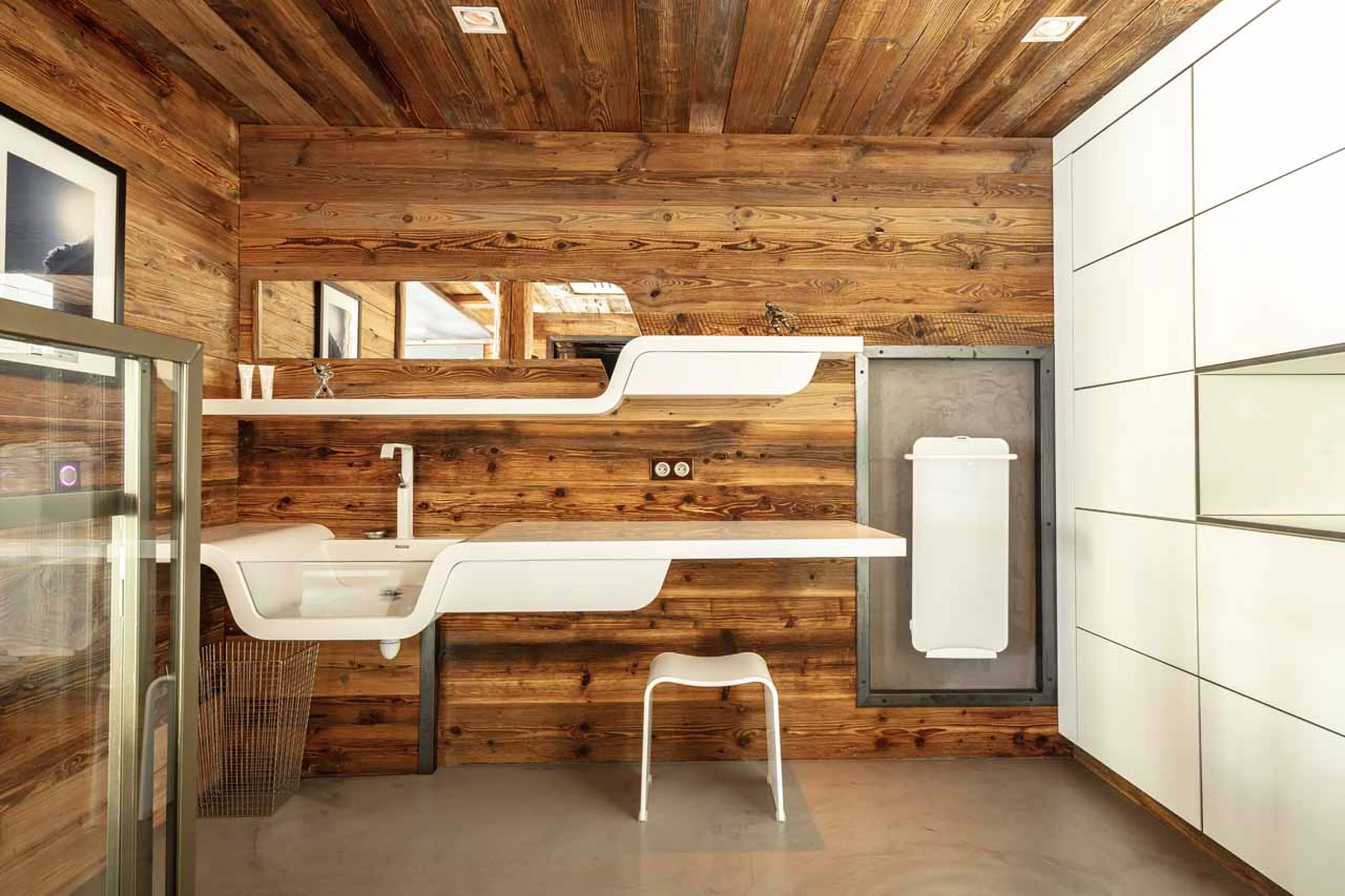 En-suite bathroom one at Chalet Quezac in Tignes