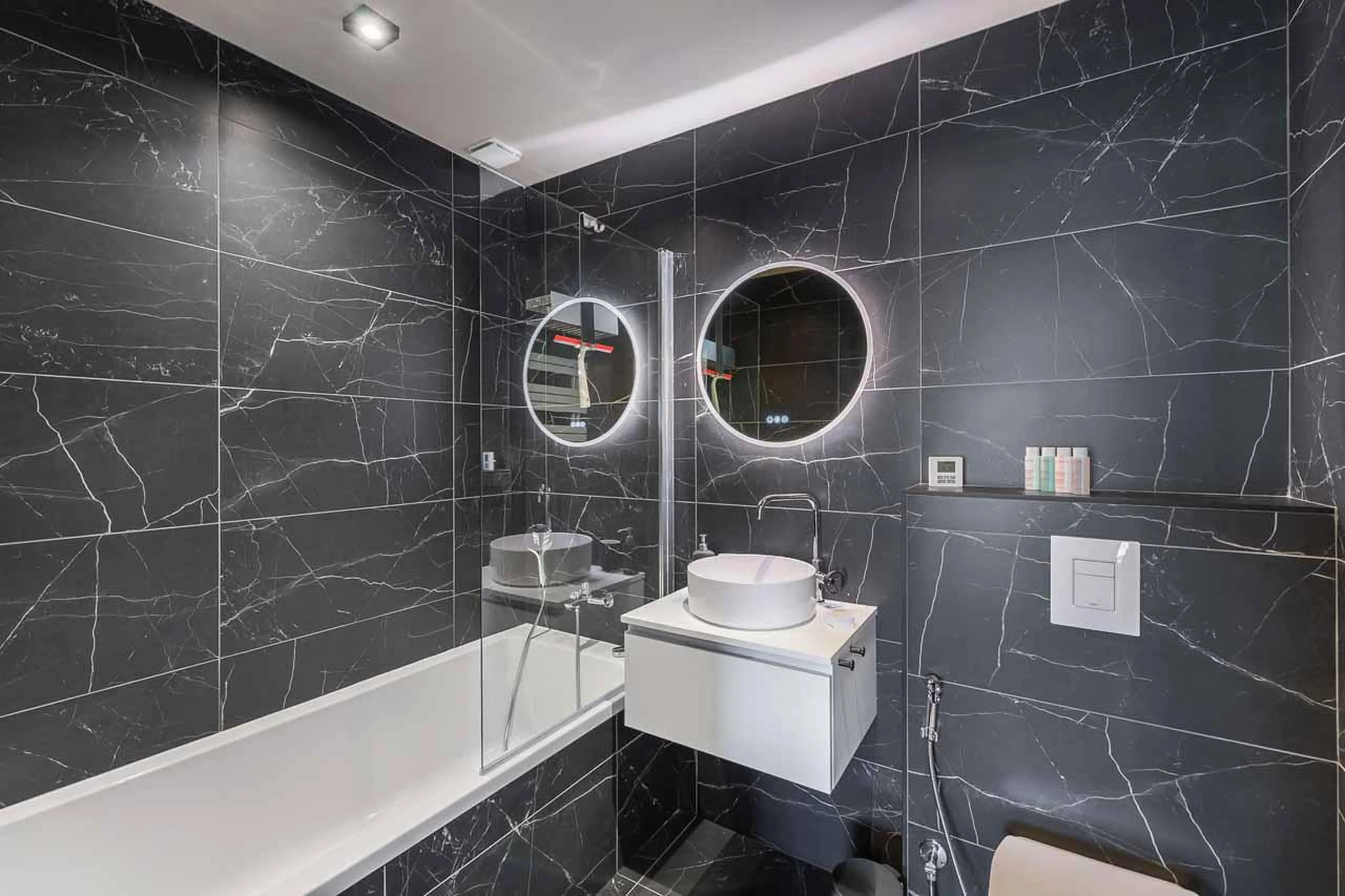 Bathroom two at Chalet R Family in Megeve