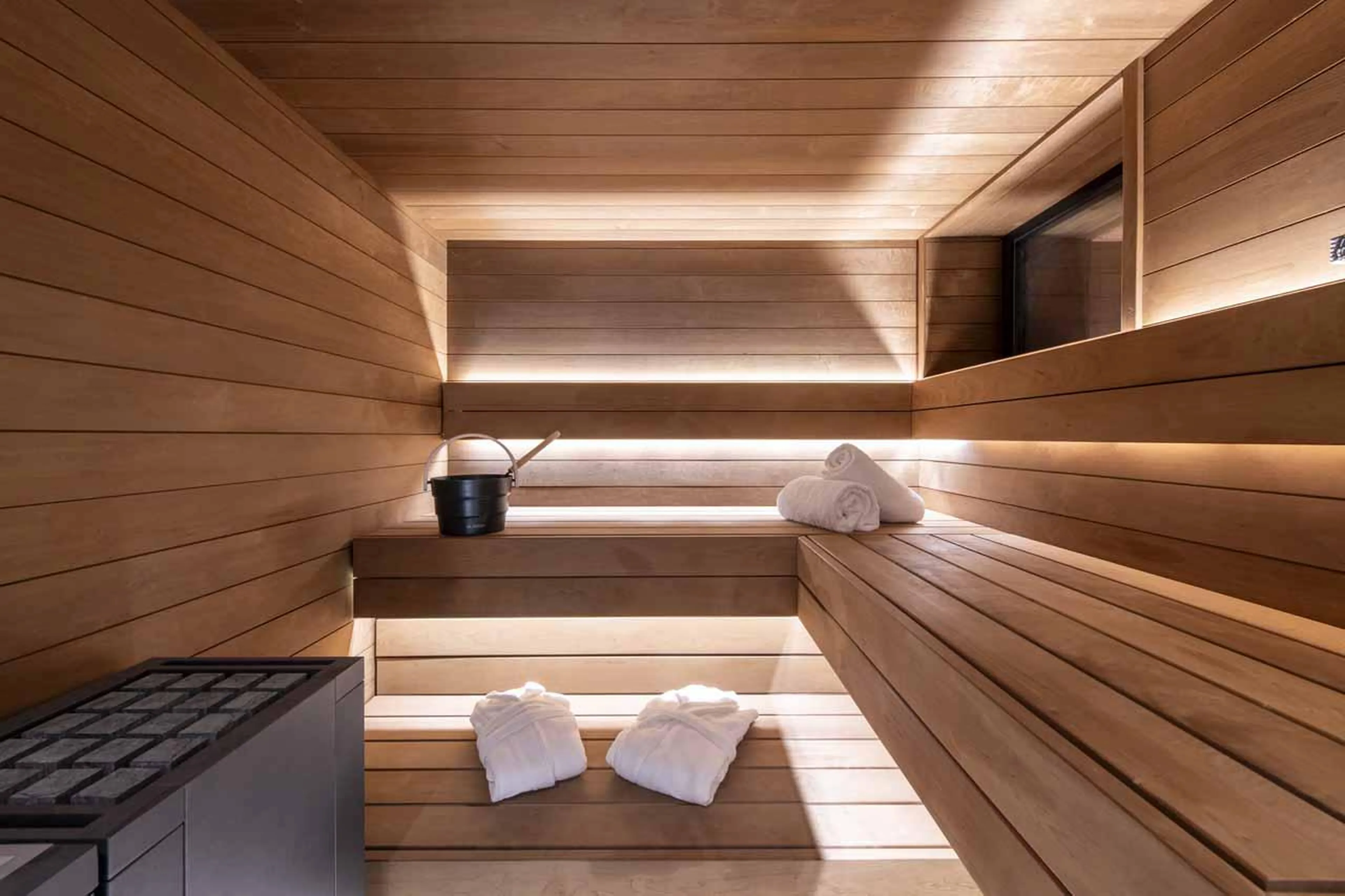 Sauna in Chalet Ranch, Verbier
