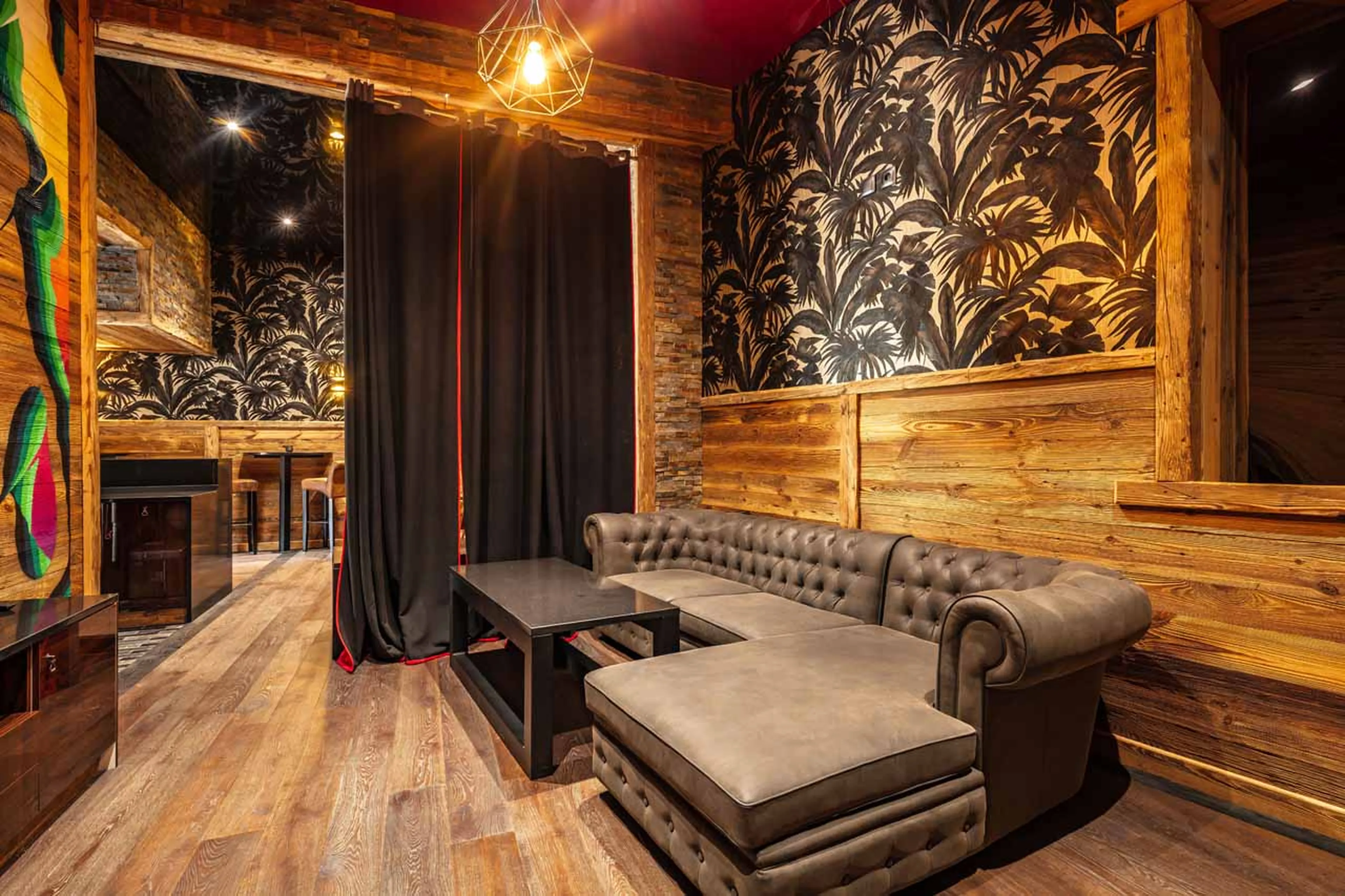 TV lounge at Chalet Raven in Tignes