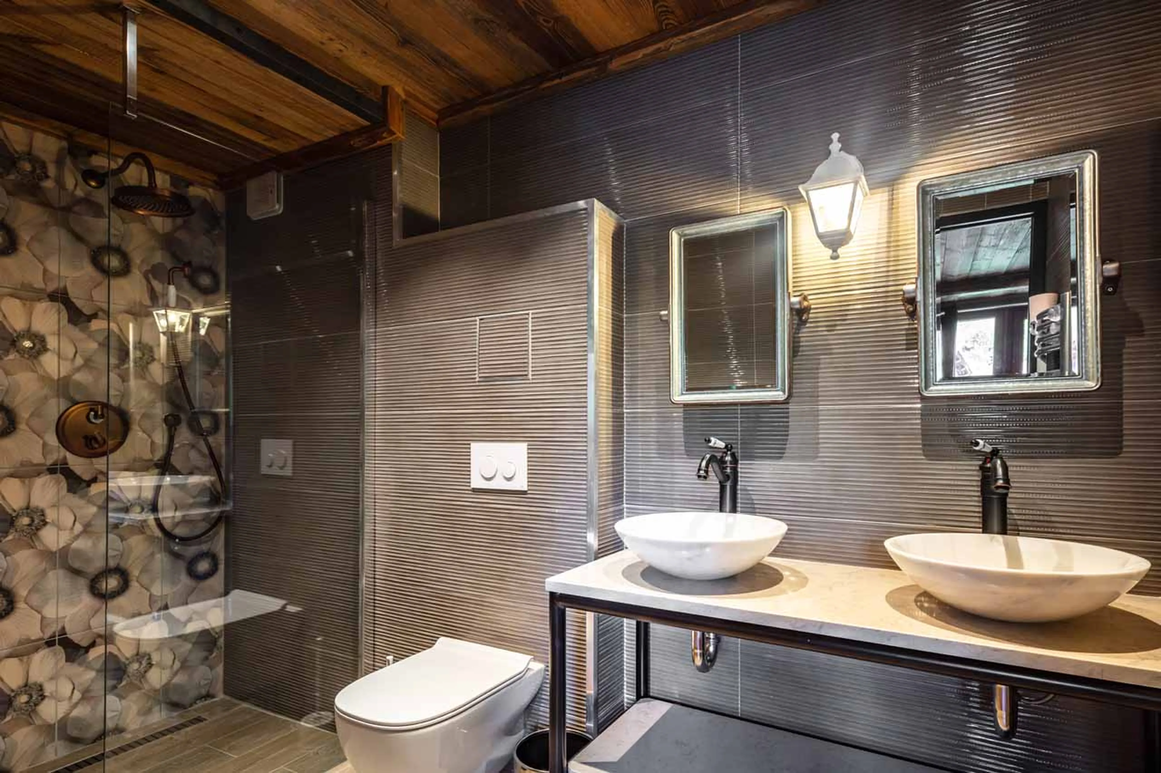 Bathroom three at Chalet Raven in Tignes
