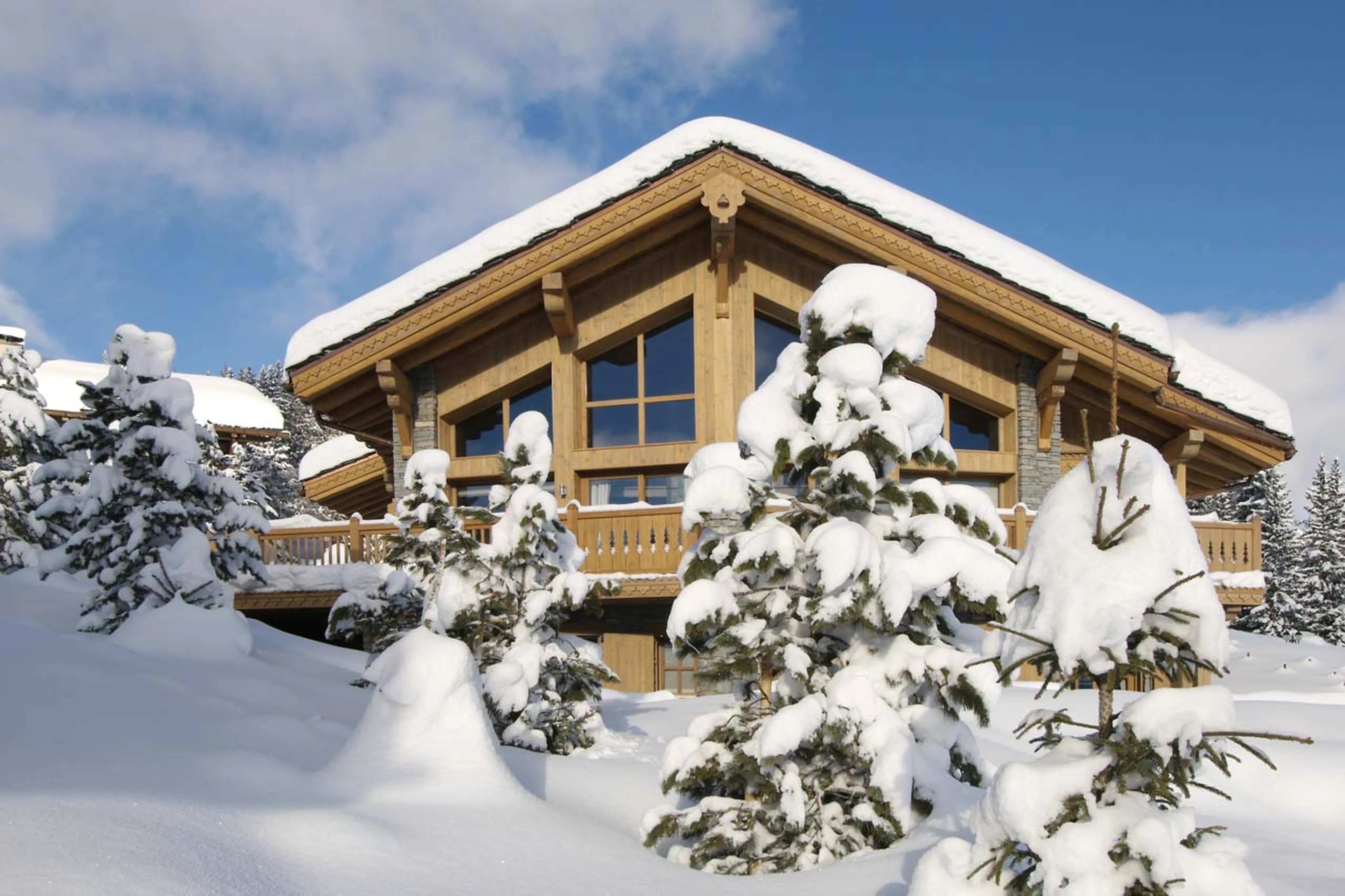 Location of Chalet Razzie in Courchevel 1850