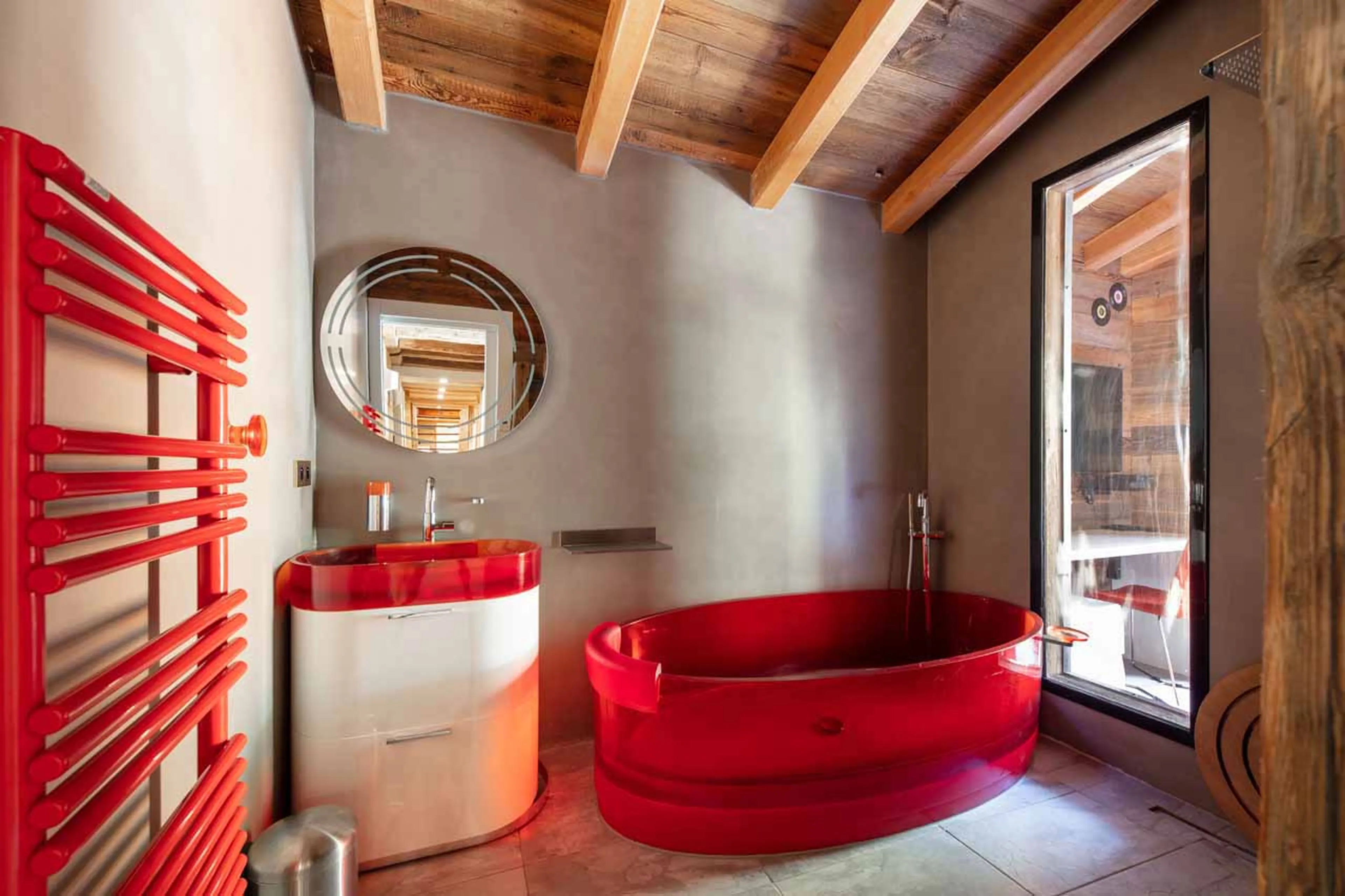 Bathroom three at Chalet Rock n Love in Tignes