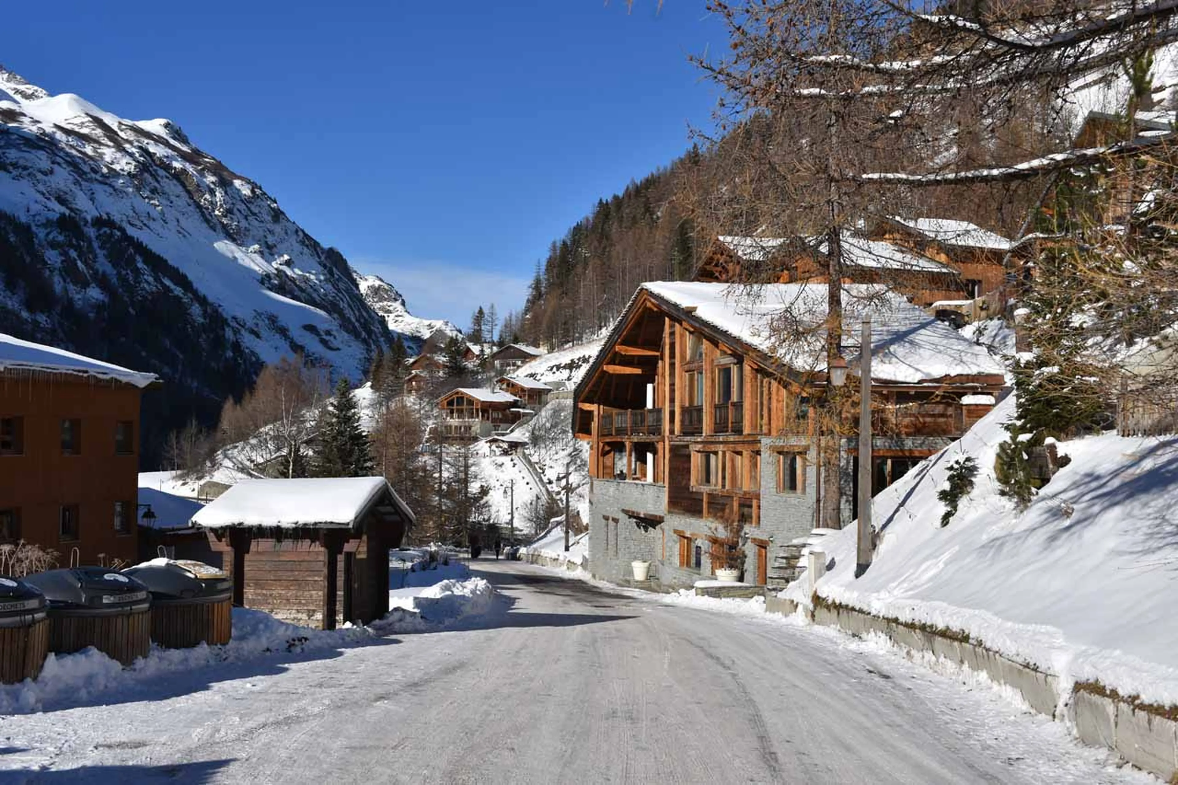 Location of Chalet Rock n Love in Tignes