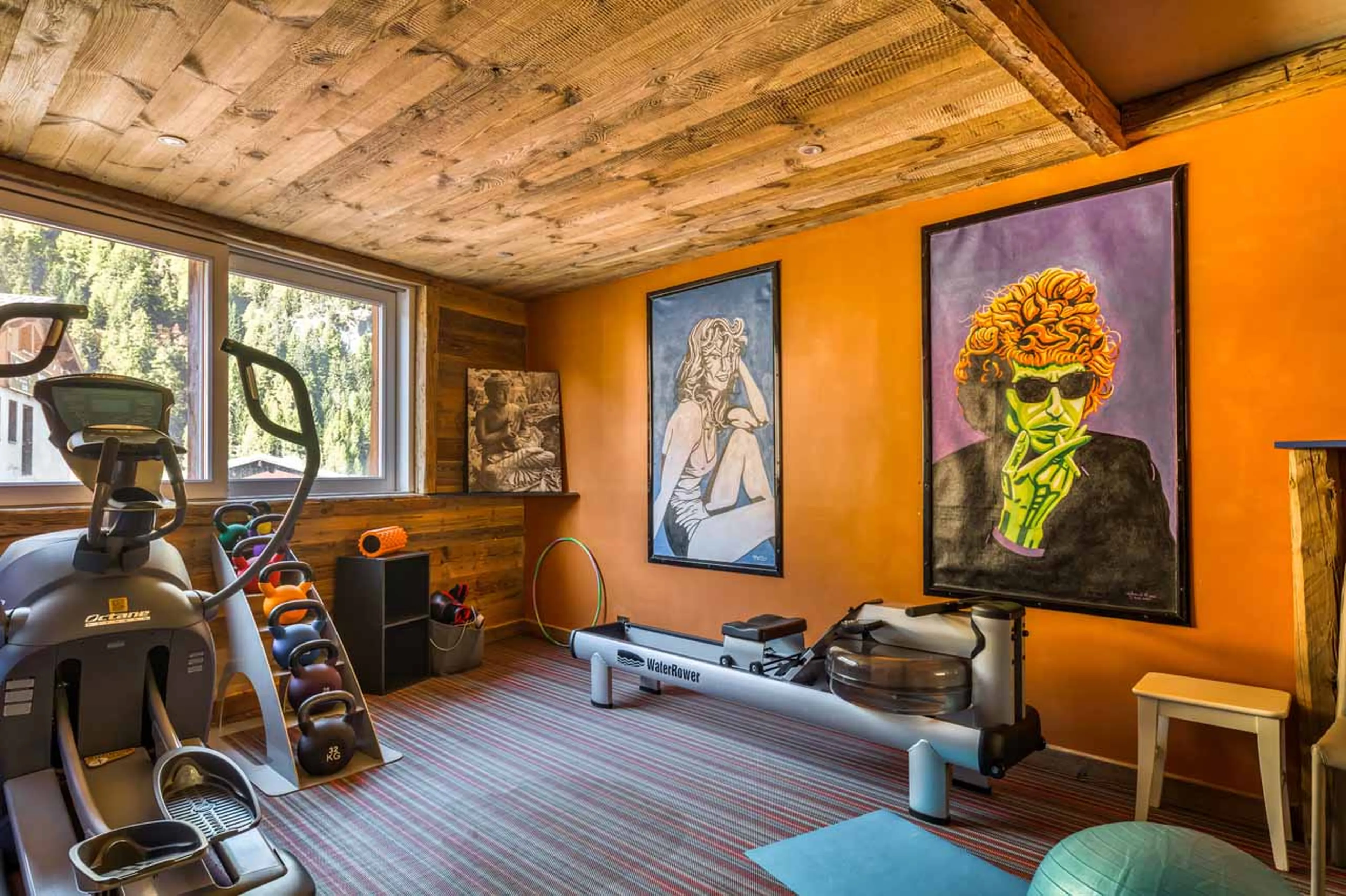 Gym at Chalet Rock n' Love in Tignes