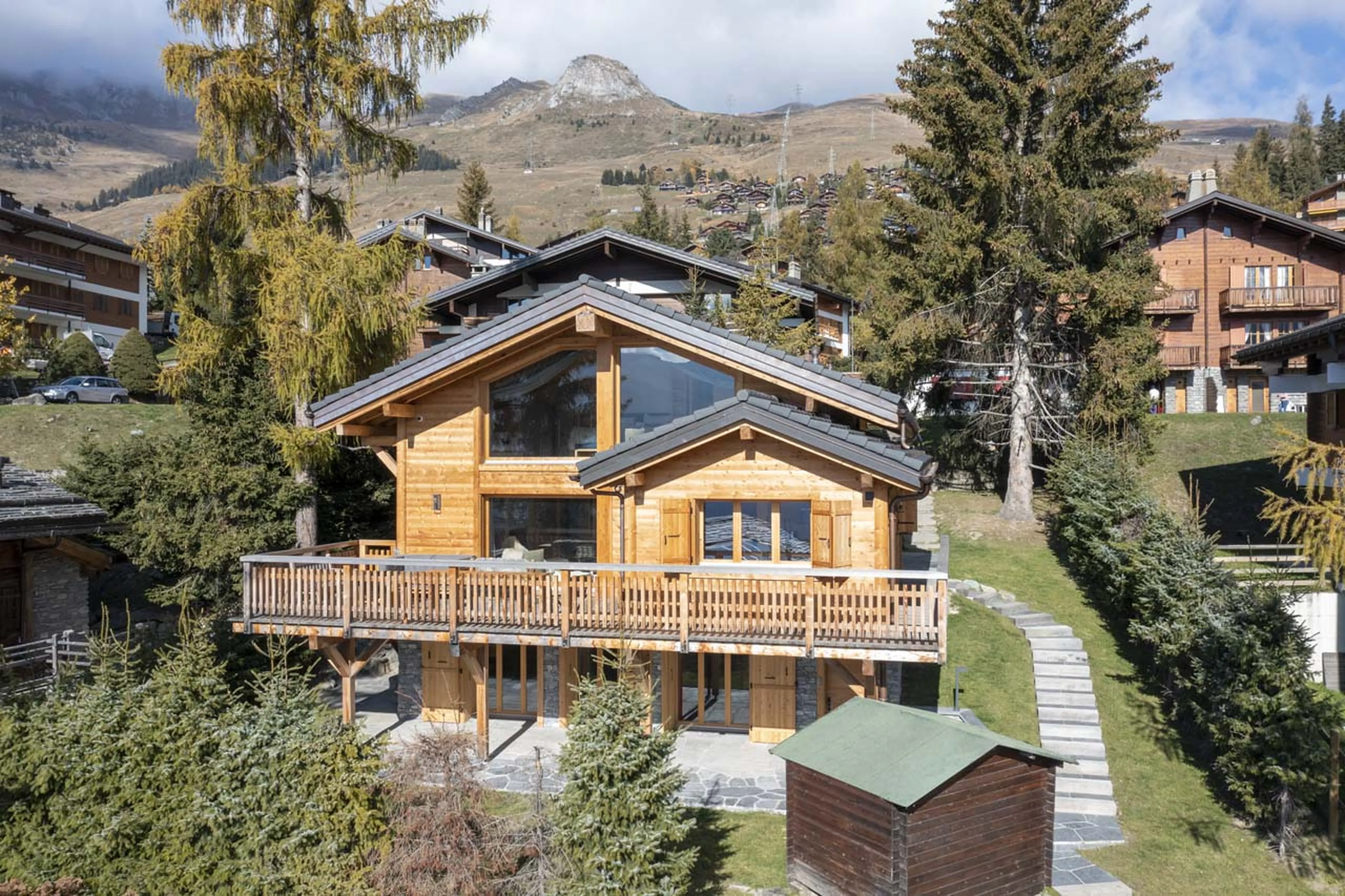 Exterior of Chalet Roselle in Verbier