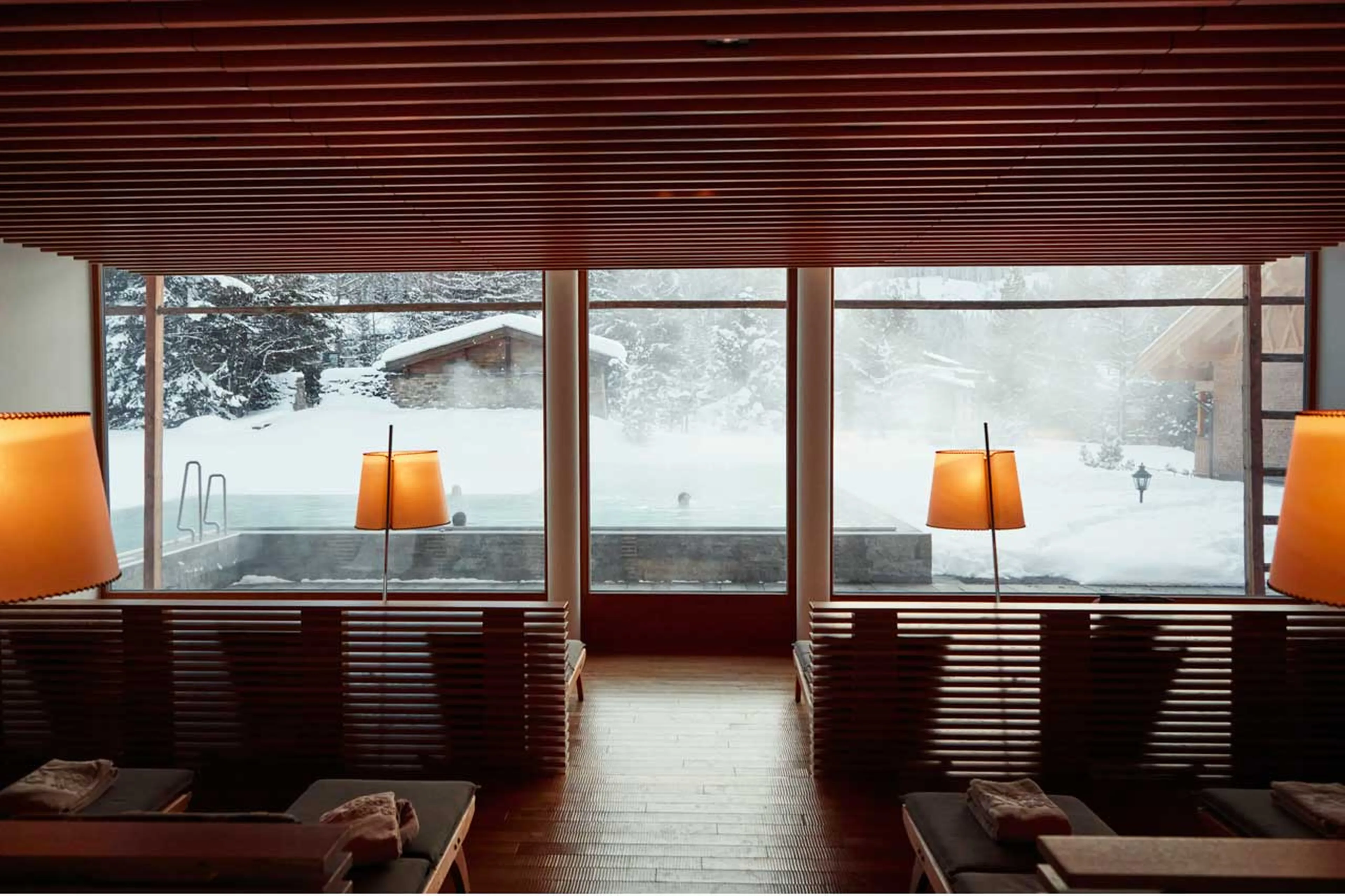 Hotel spa at Chalet Saege in Lech