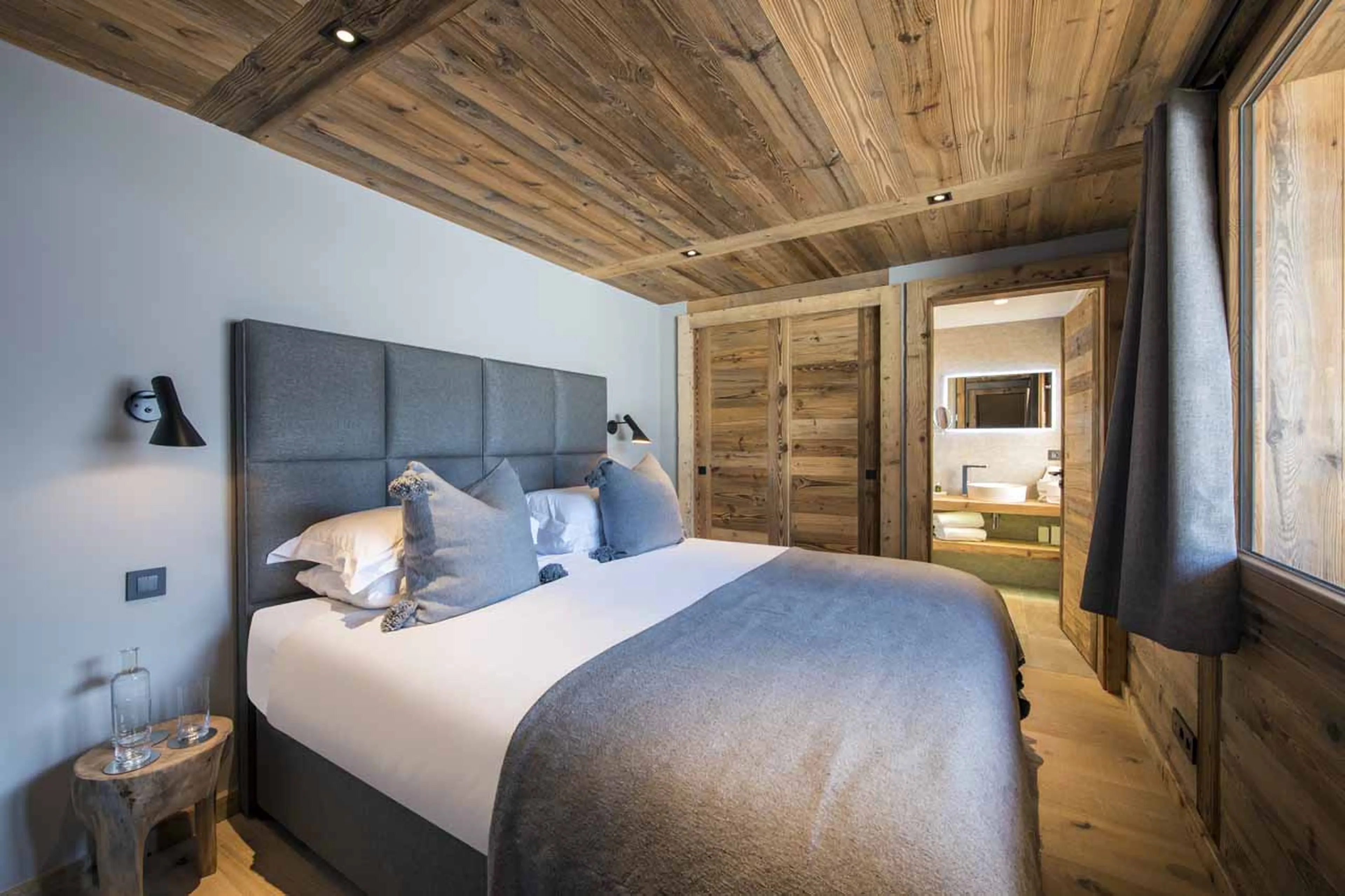 Bedroom two at Little Gem Morzine