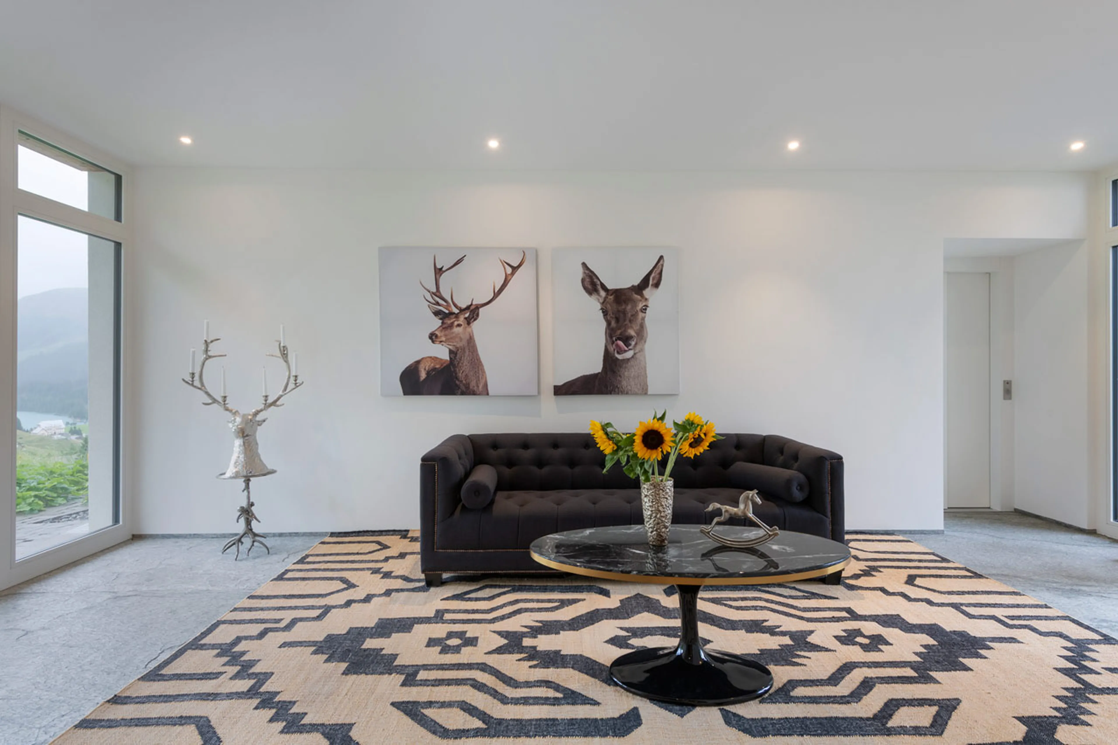 Entrance at Chalet Seehorn in Davos