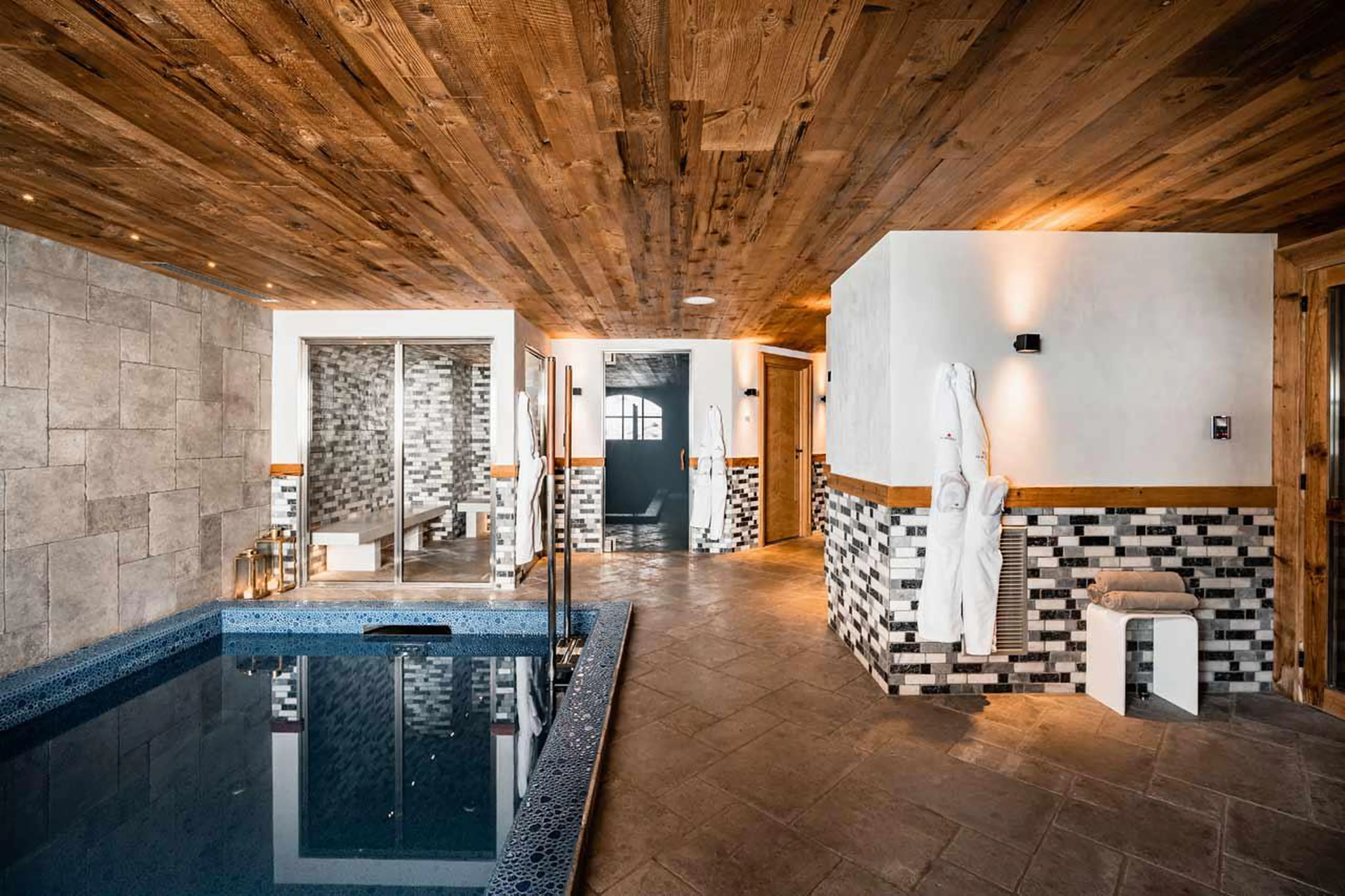 Wellness area of Chalet Sequoia in Val d’ Isere