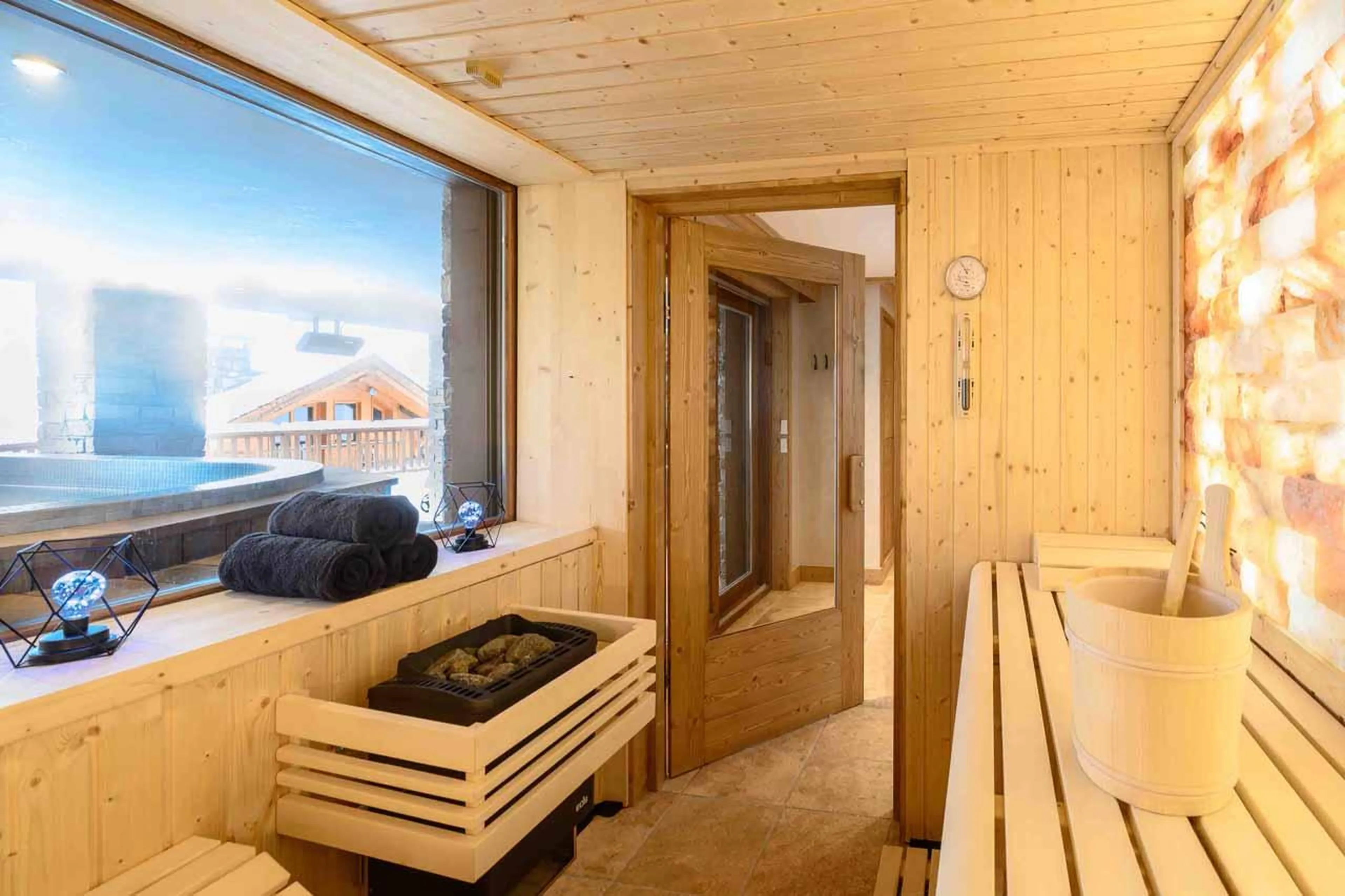 Sauna in Chalet Serendipity, Meribel