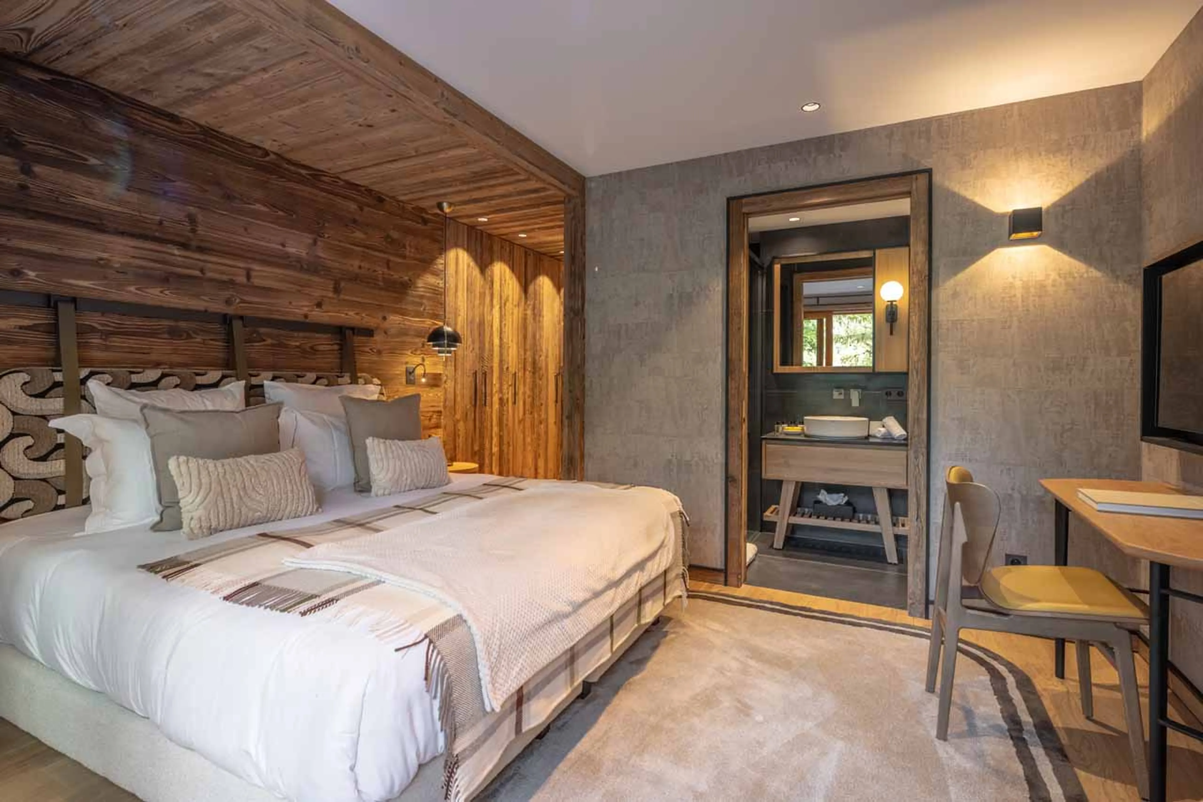 Bedroom 4 at Apartment Serene in Meribel