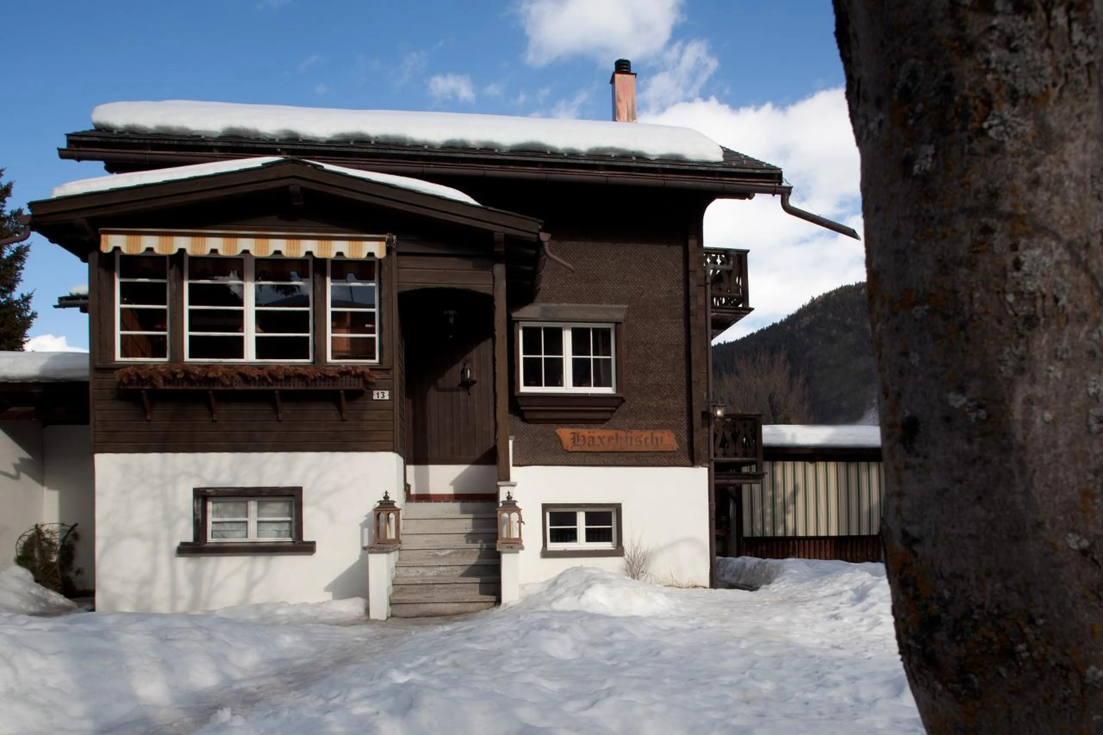 Traditional Chalet Chocolate Box in Davos