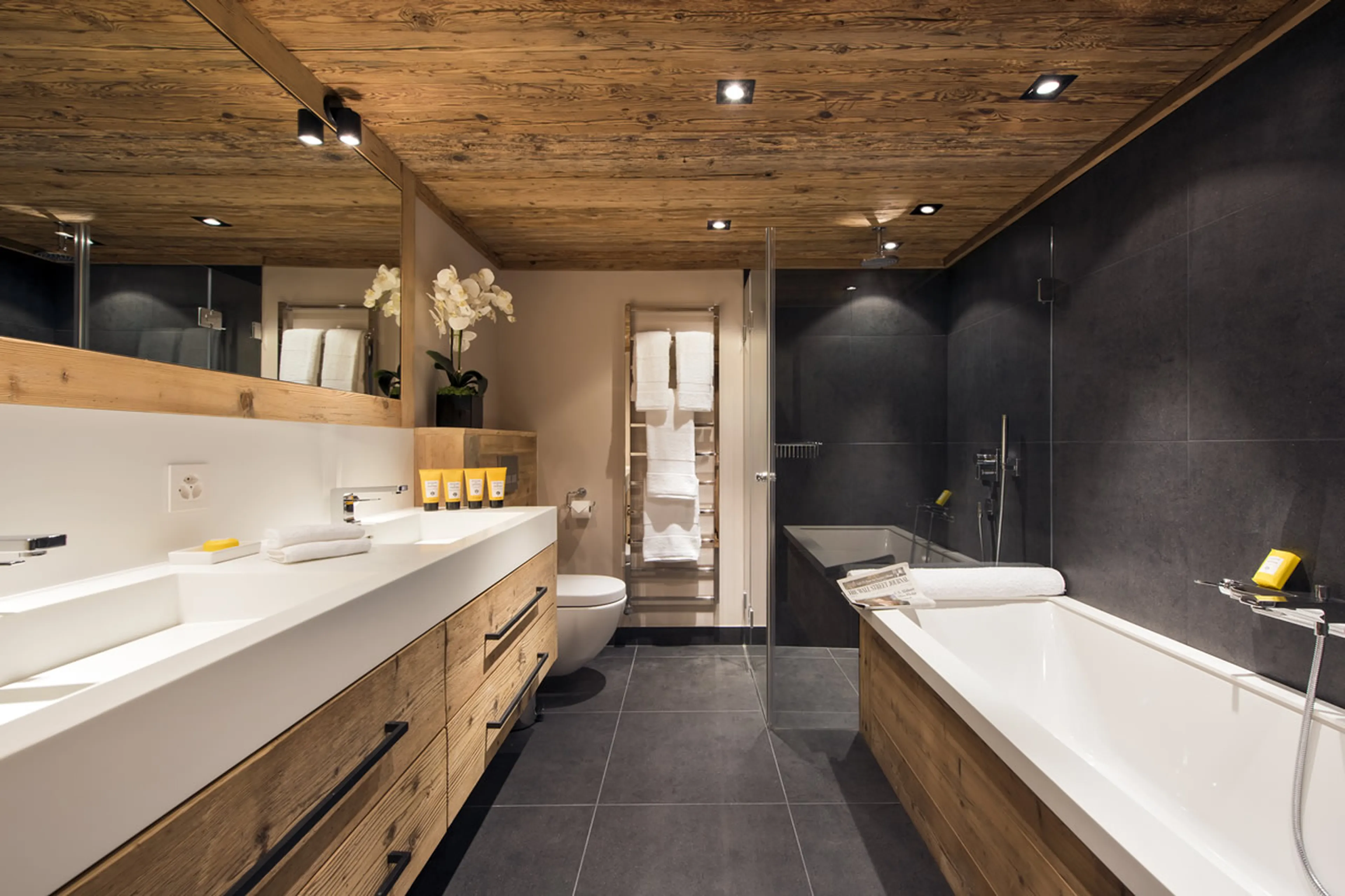 Bathroom seven at Alpine Estate in Verbier
