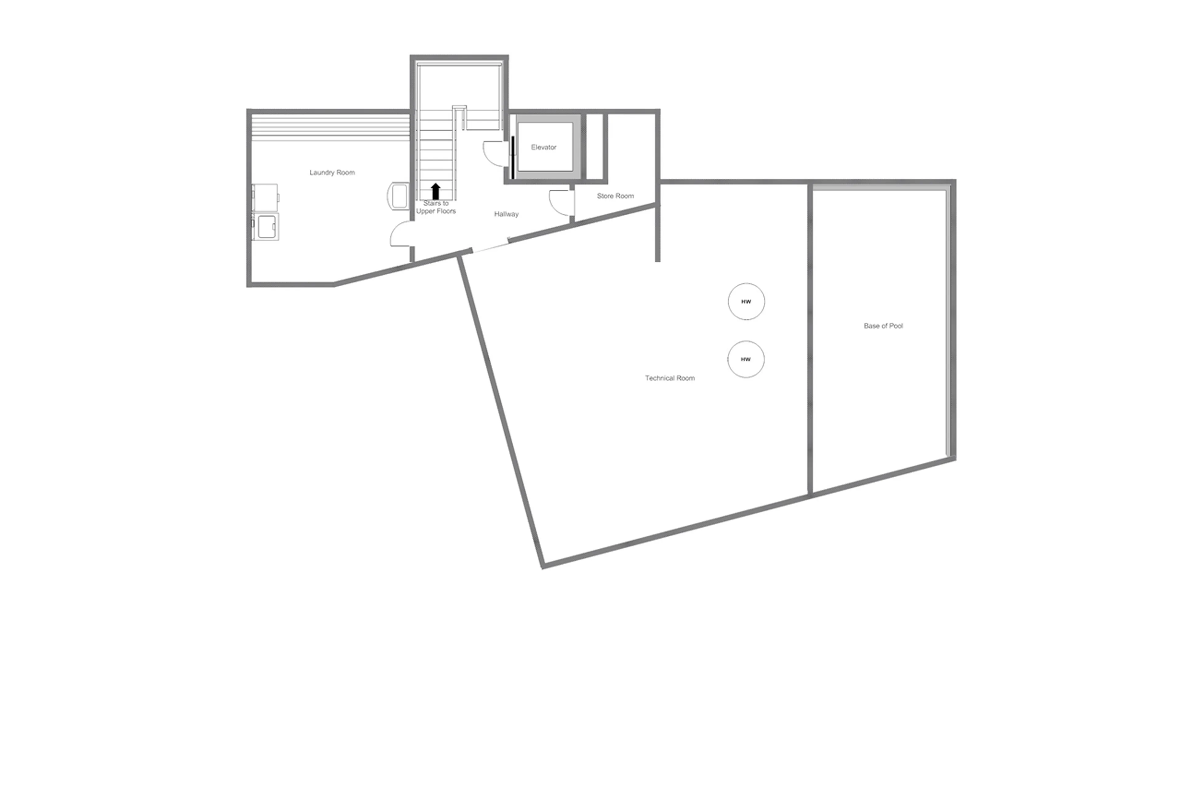 Sirocco lower ground floor at Alpine Estate in Verbier