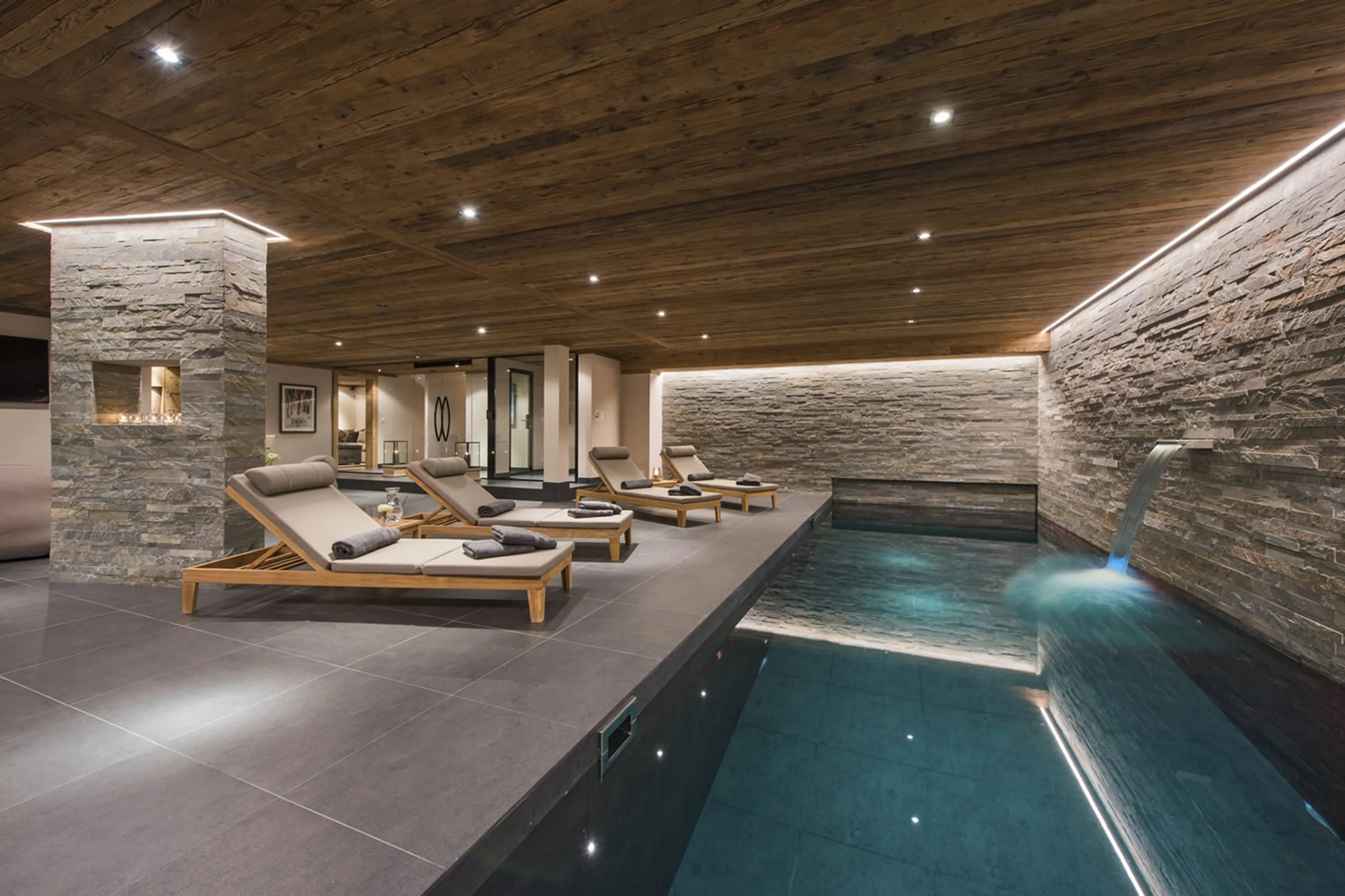 Sirocco pool at Alpine Estate in Verbier