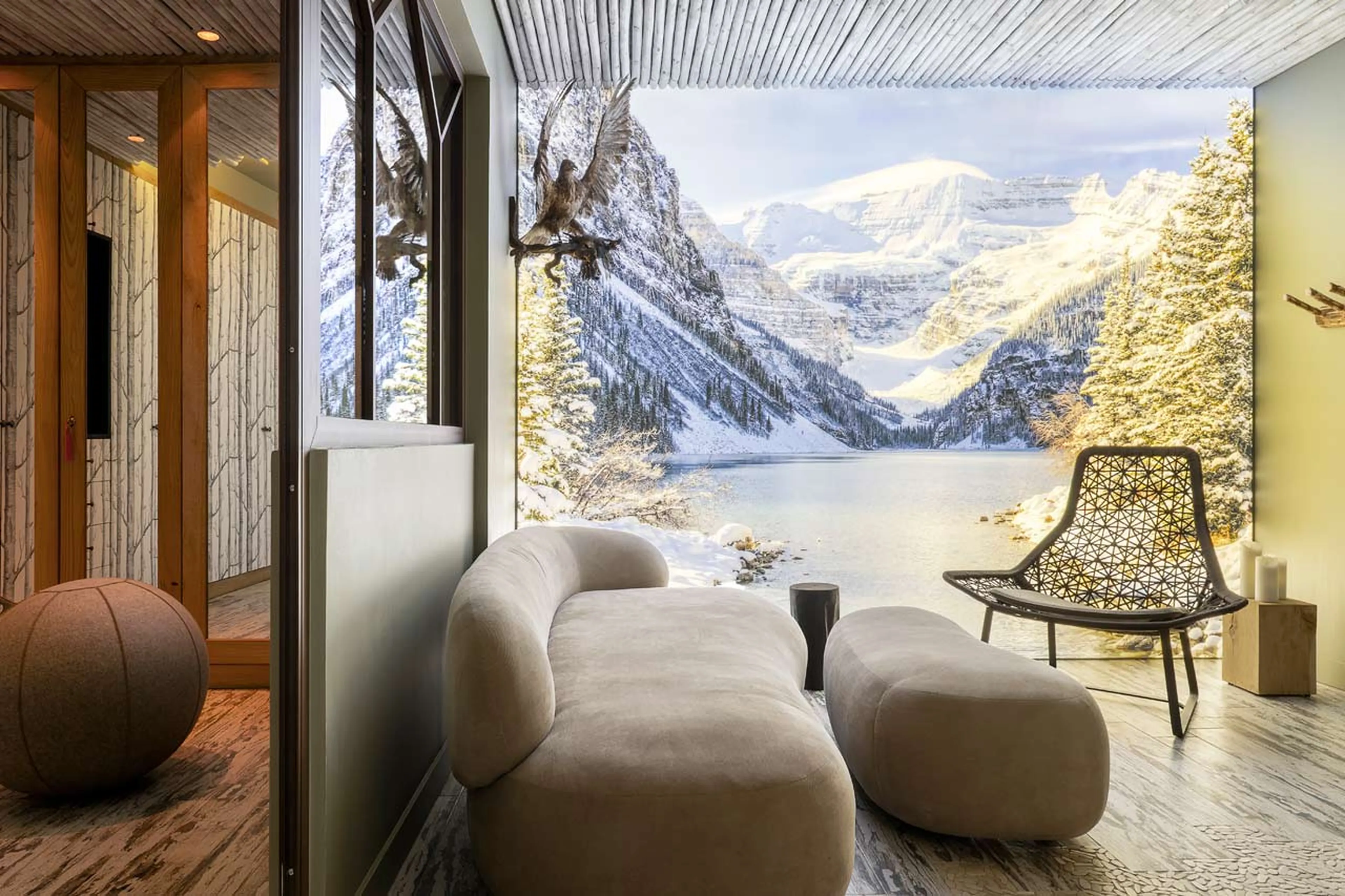 Spa area at Chalet Sisimiut in Courchevel 1550