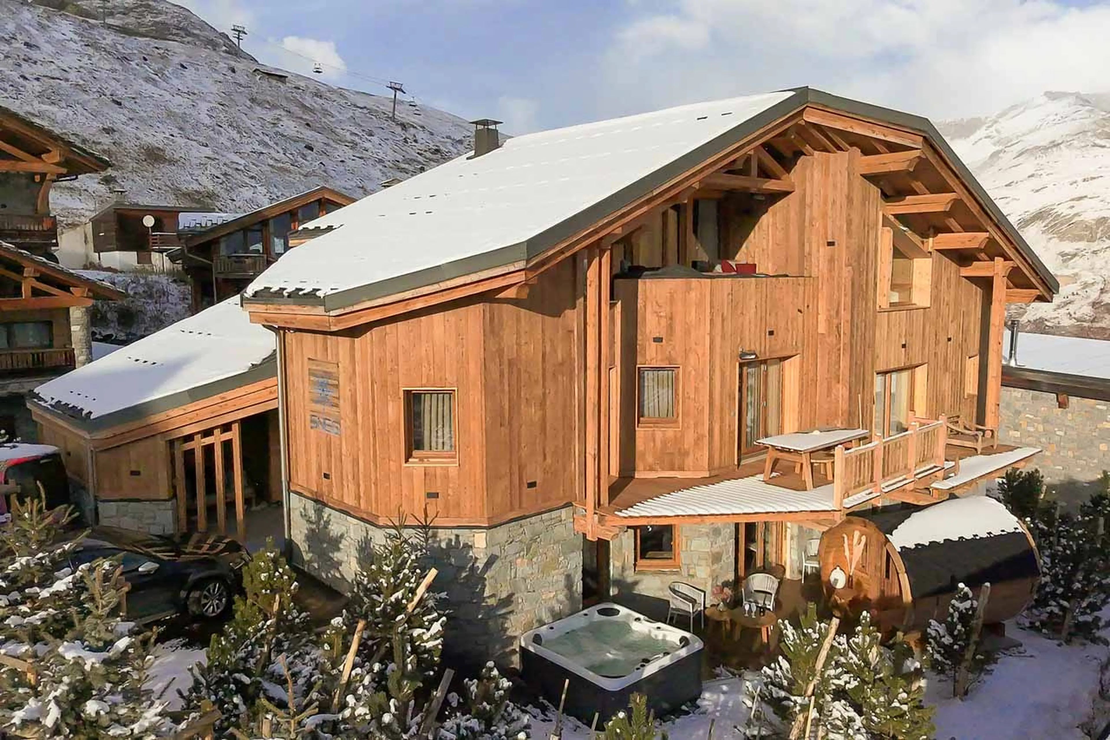 Exterior of Chalet Sneg, Tignes
