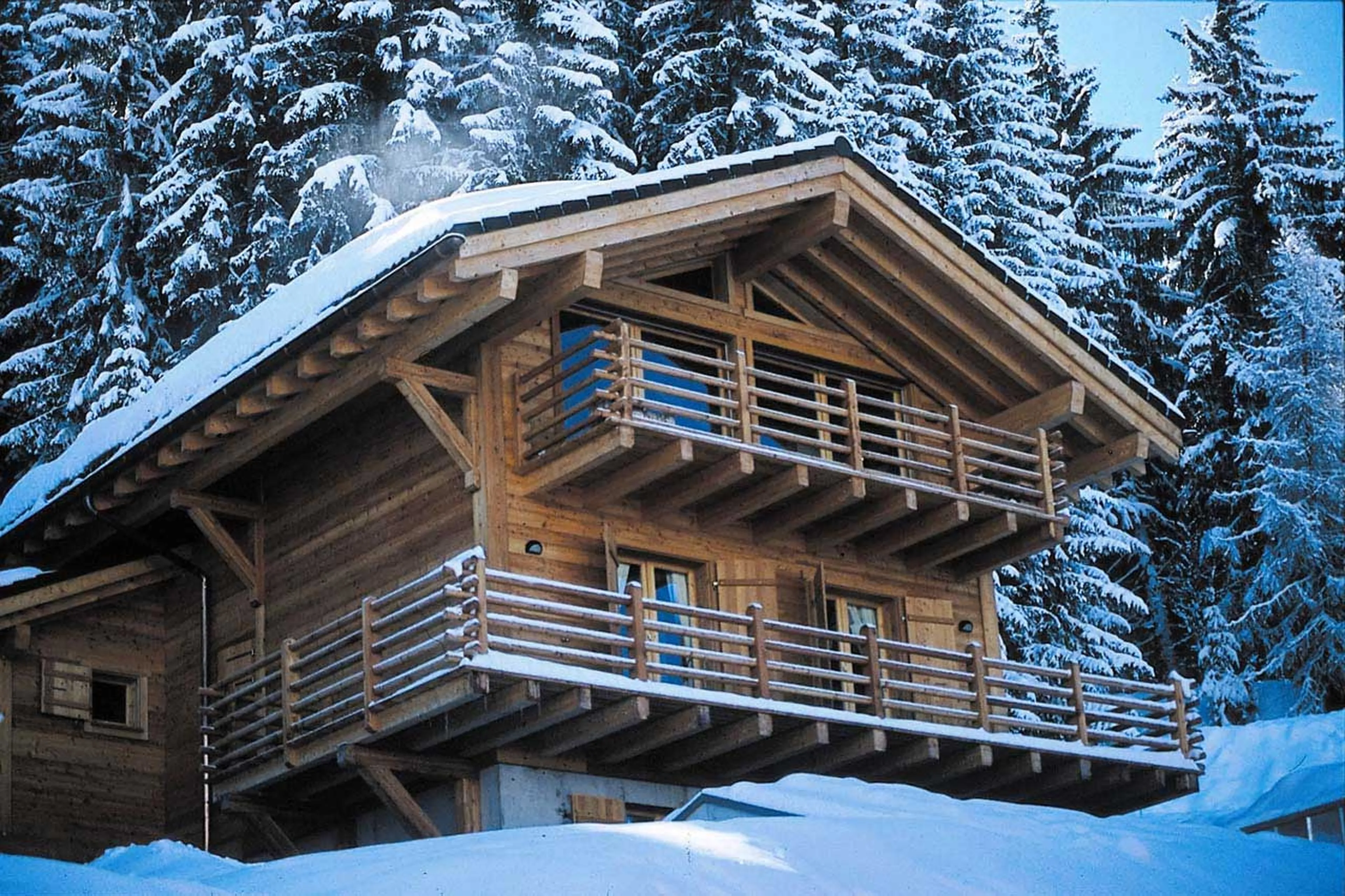 Exterior of Chalet Sorojasa in Verbier