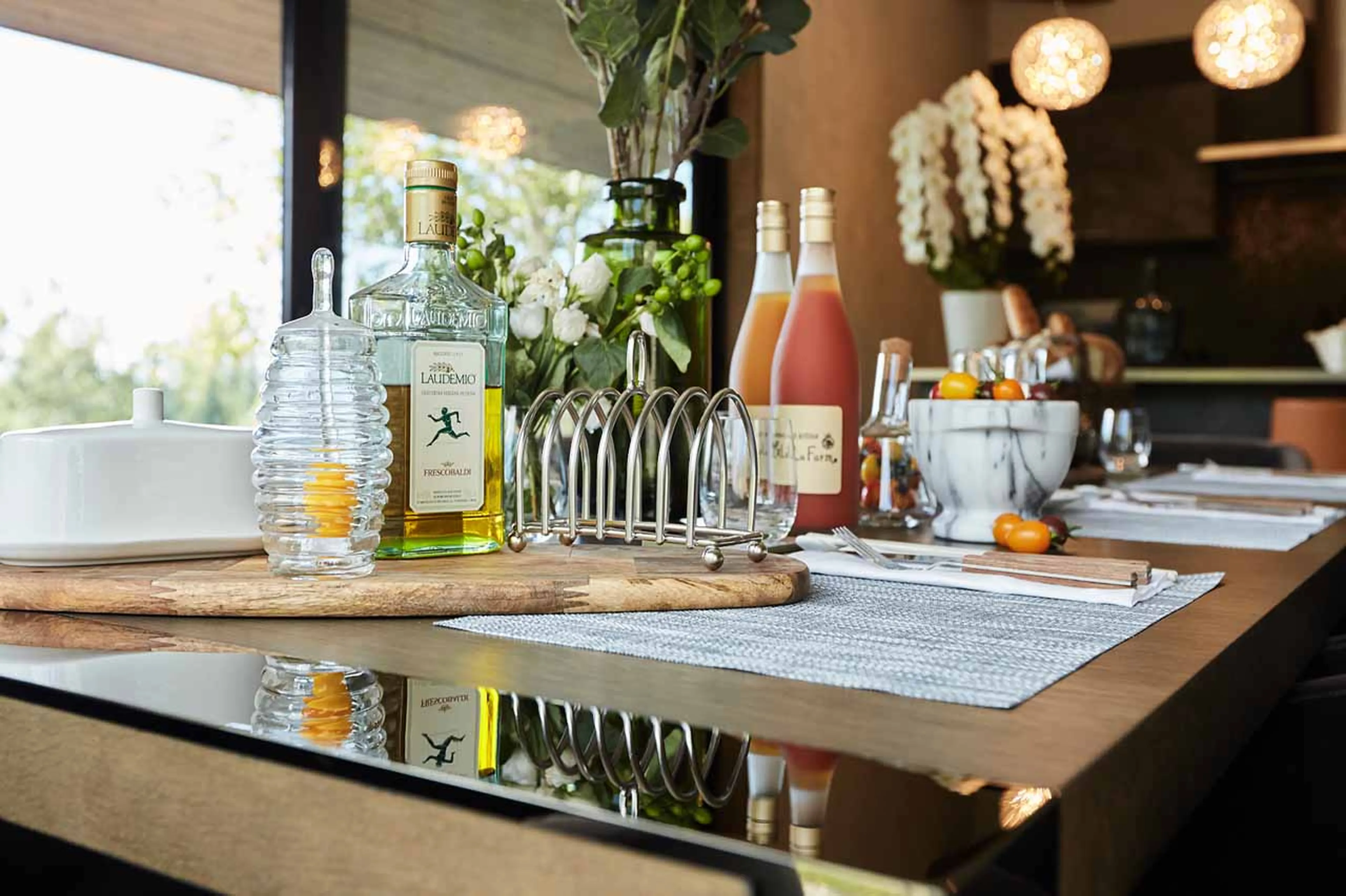 Dining table at Seasons Retreat in Niseko