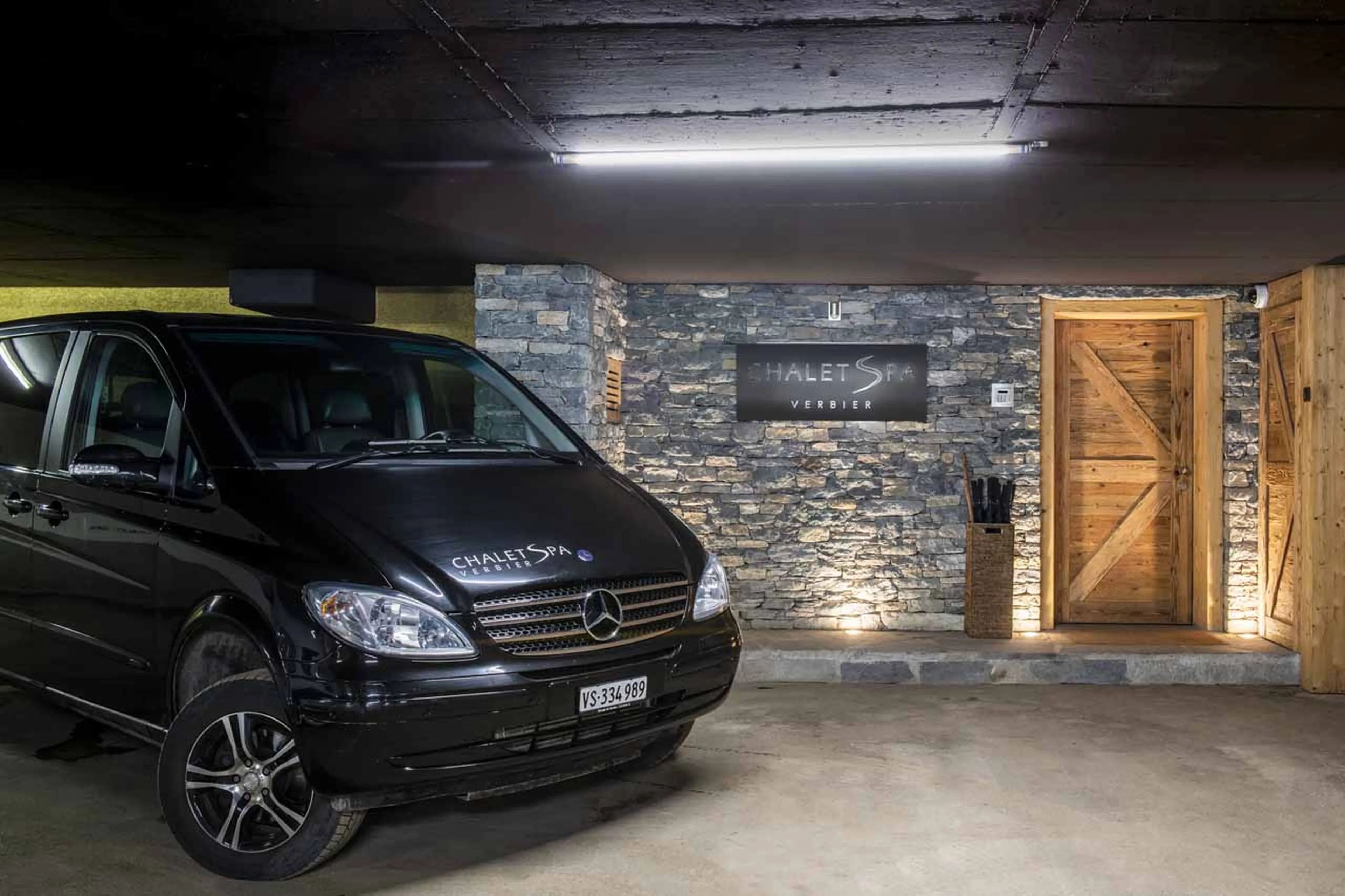 Garage at Chalet Spa in Verbier