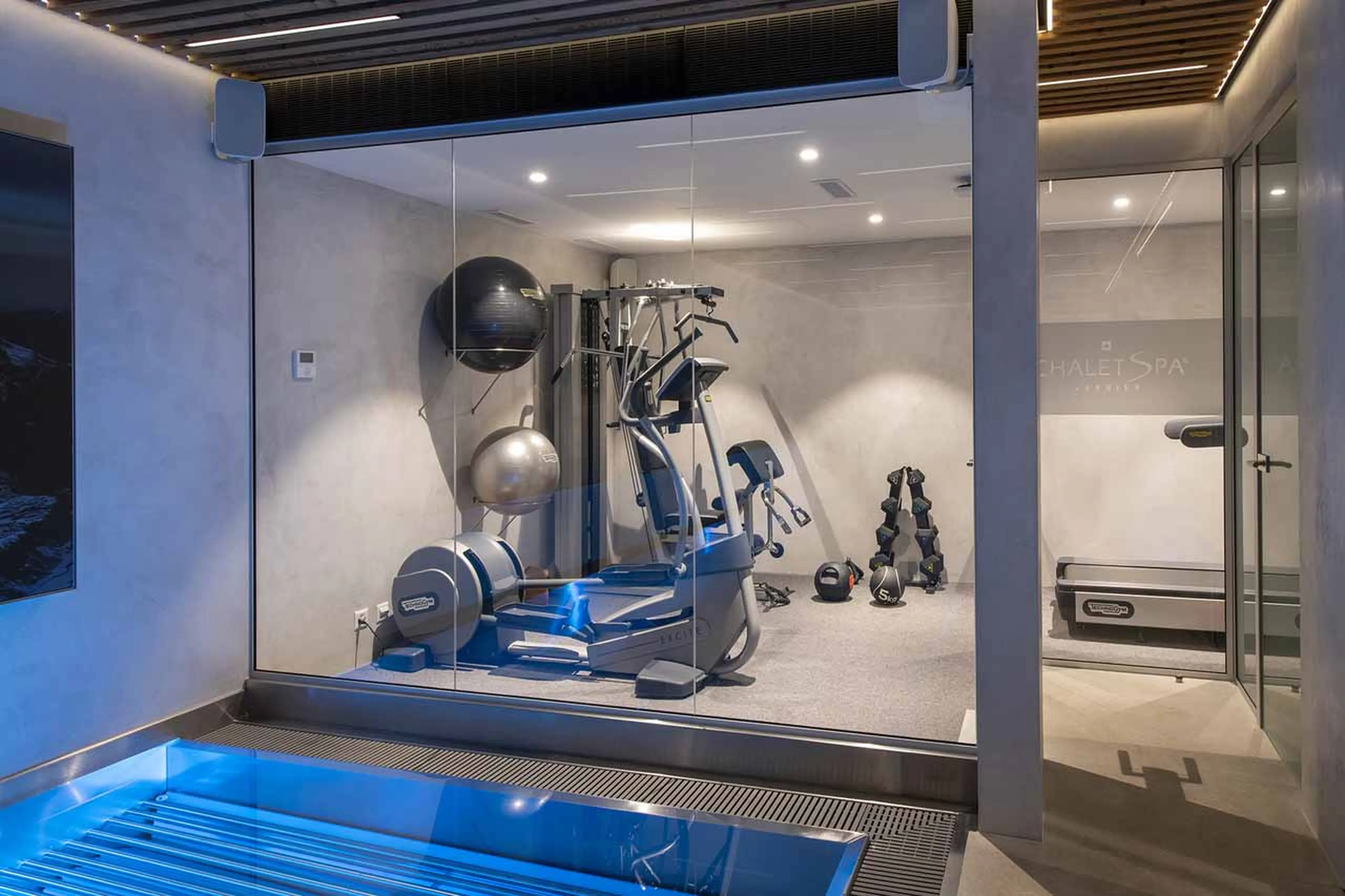 Technogym at Chalet Spa in Verbier