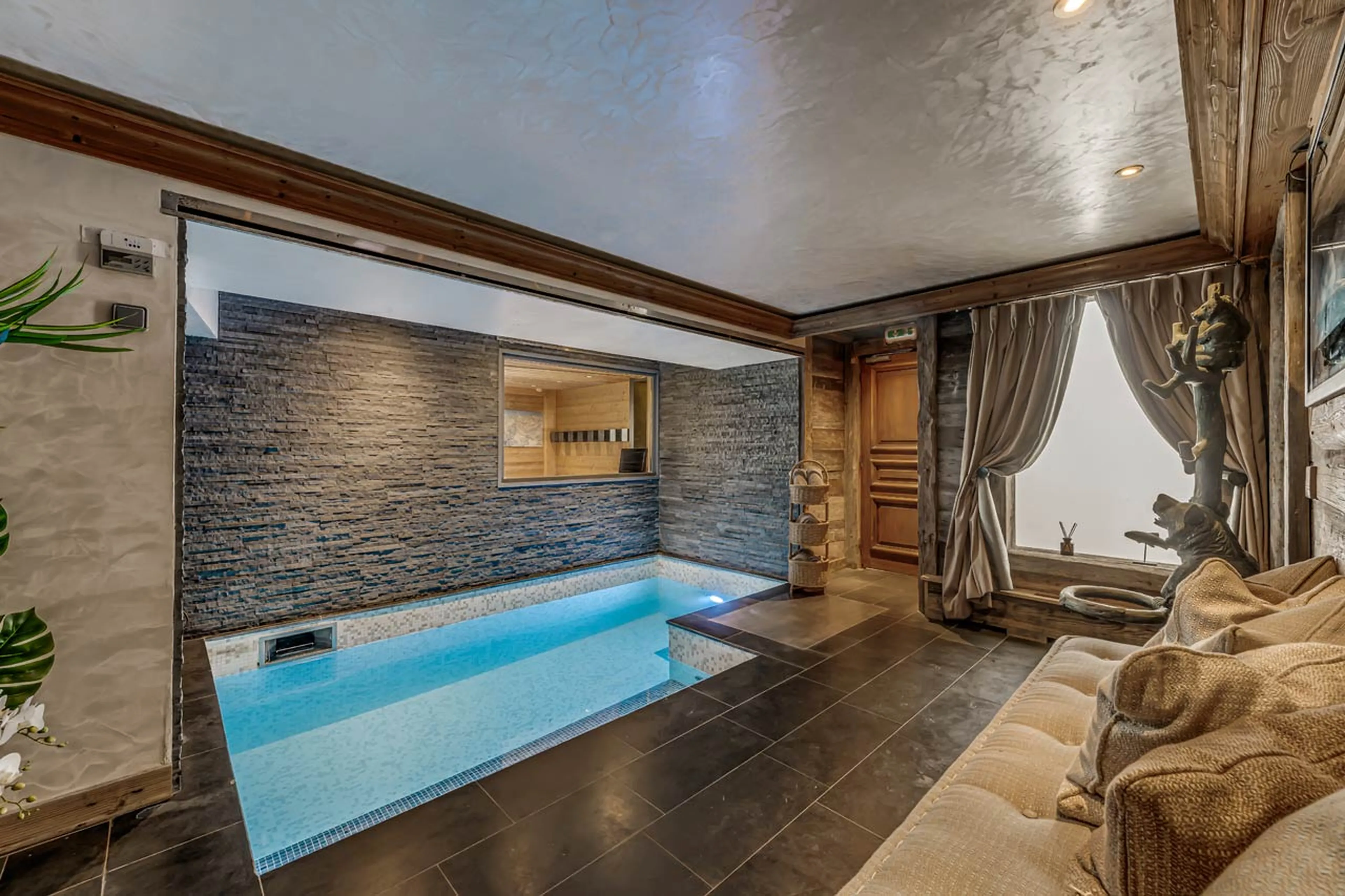 Swim-spa of Chalet St. Christophe in Courchevel 1850