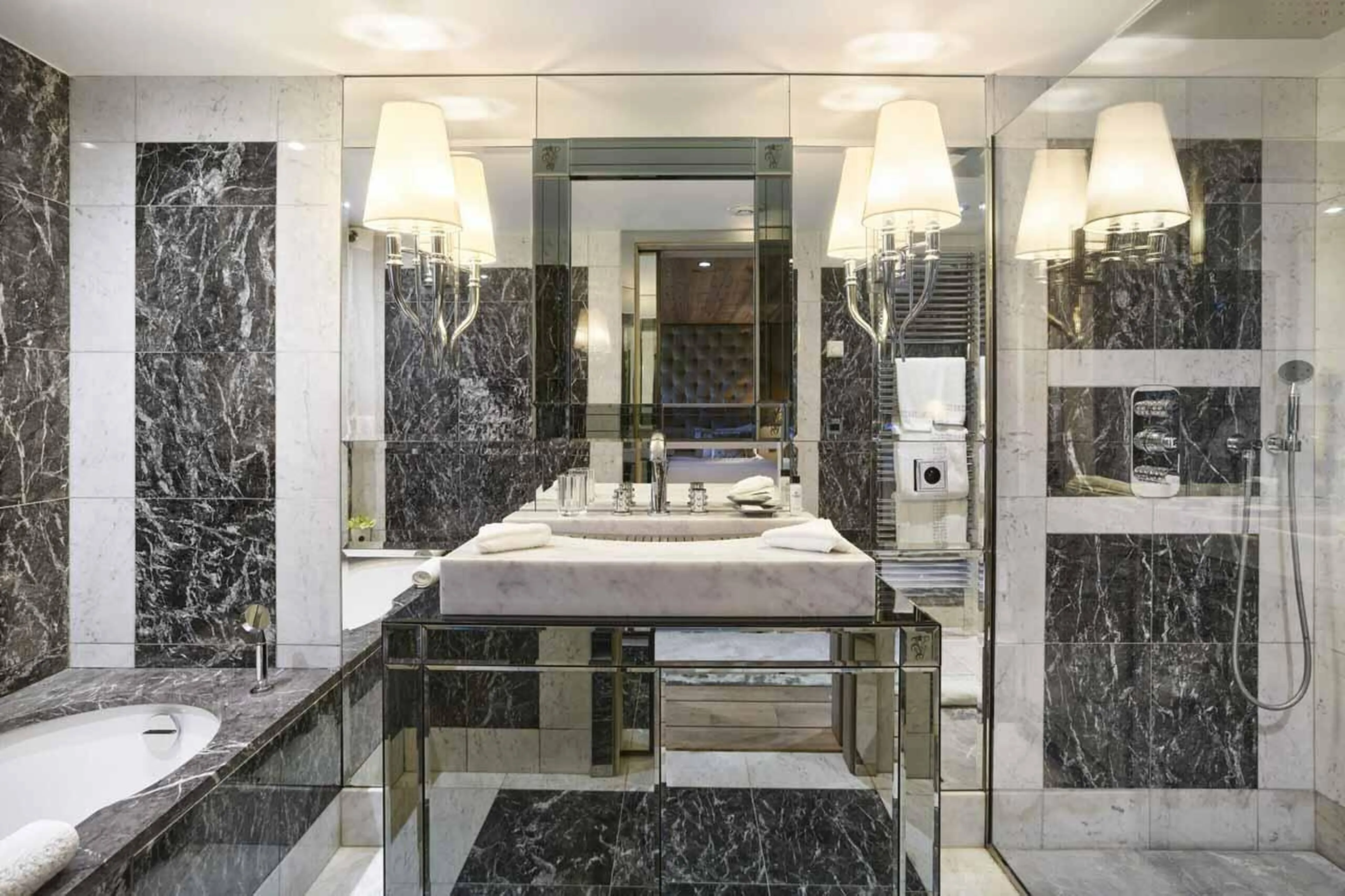 Bathroom seven at Chalet Sun in Megeve