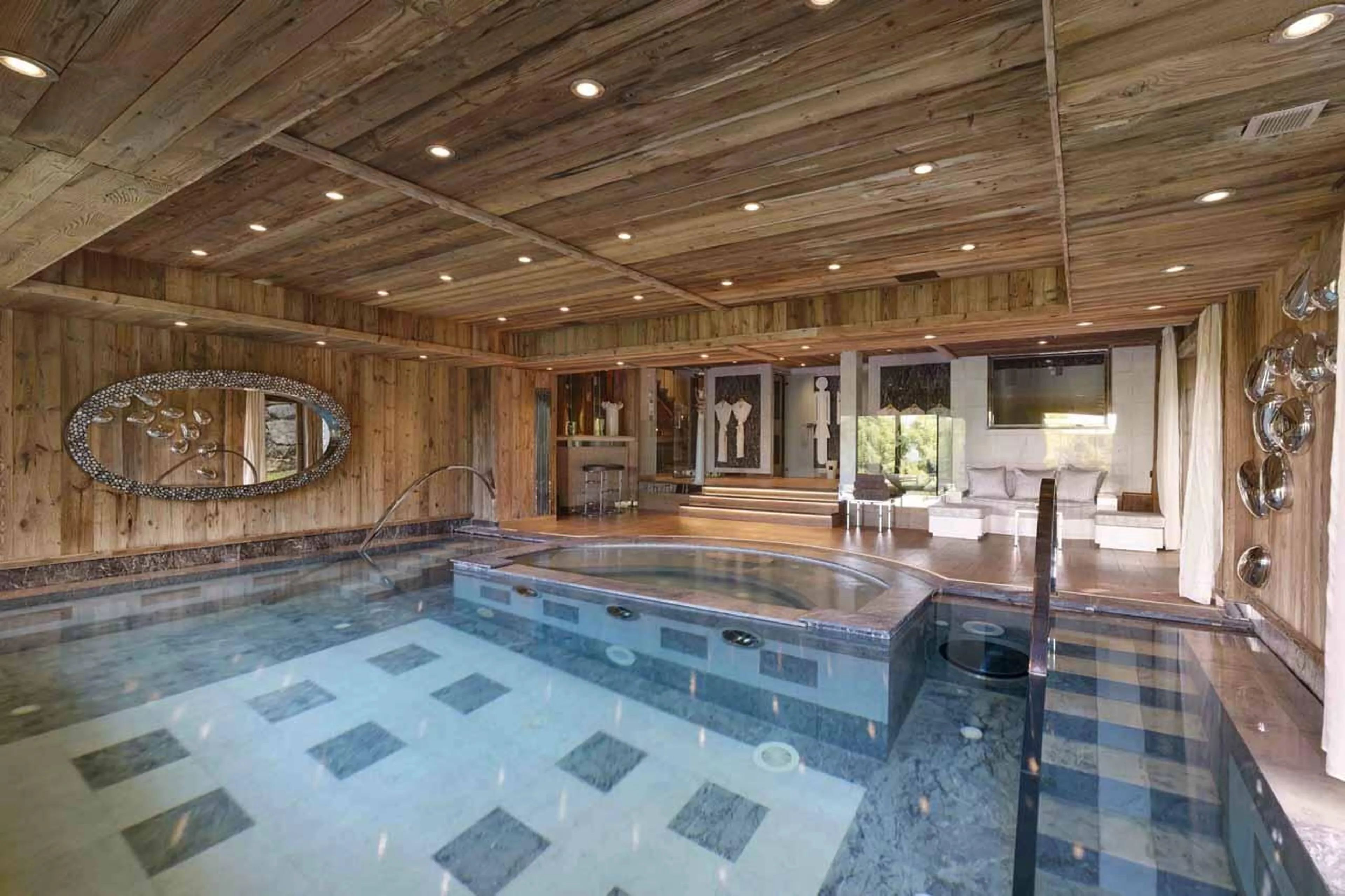 Spa & jacuzzi at Chalet Sun in Megeve